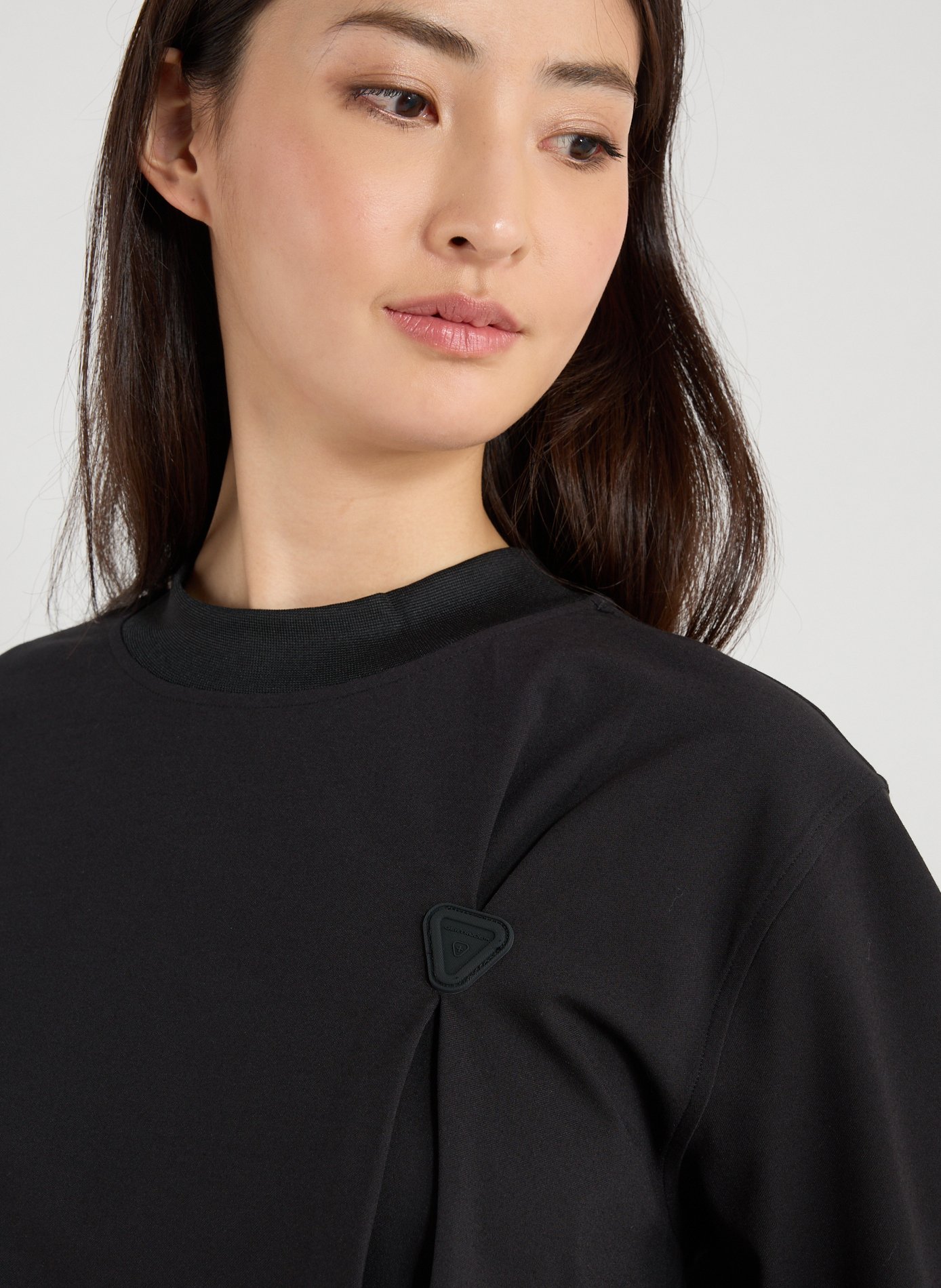 Short-sleeve Ava long-sleeve T-shirt GERTRUDE ET GASTON Black