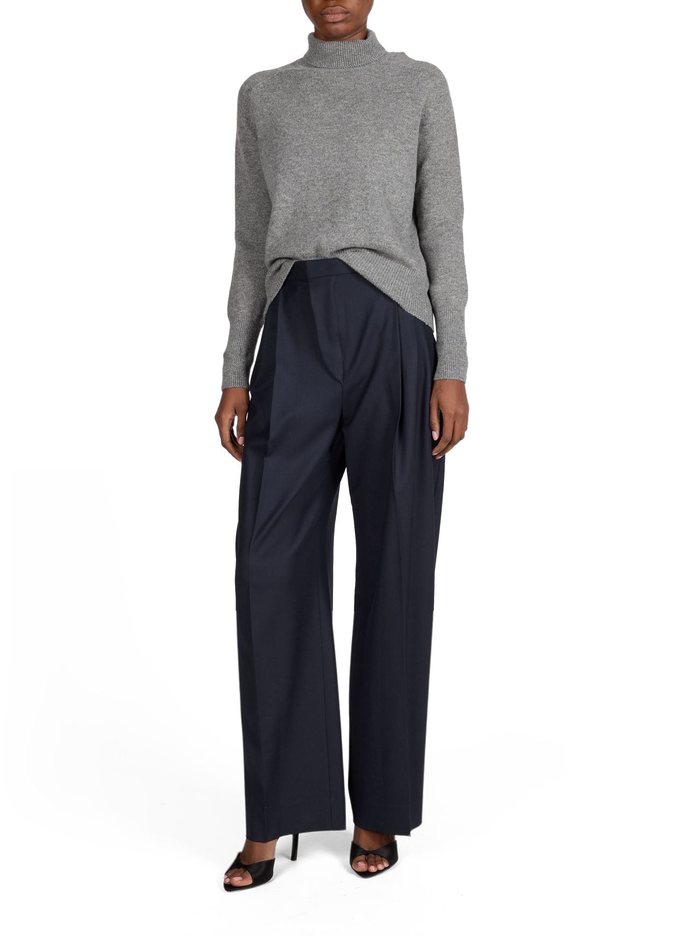 Roll-neck wool Jumper  VICTORIA BECKHAM Grey