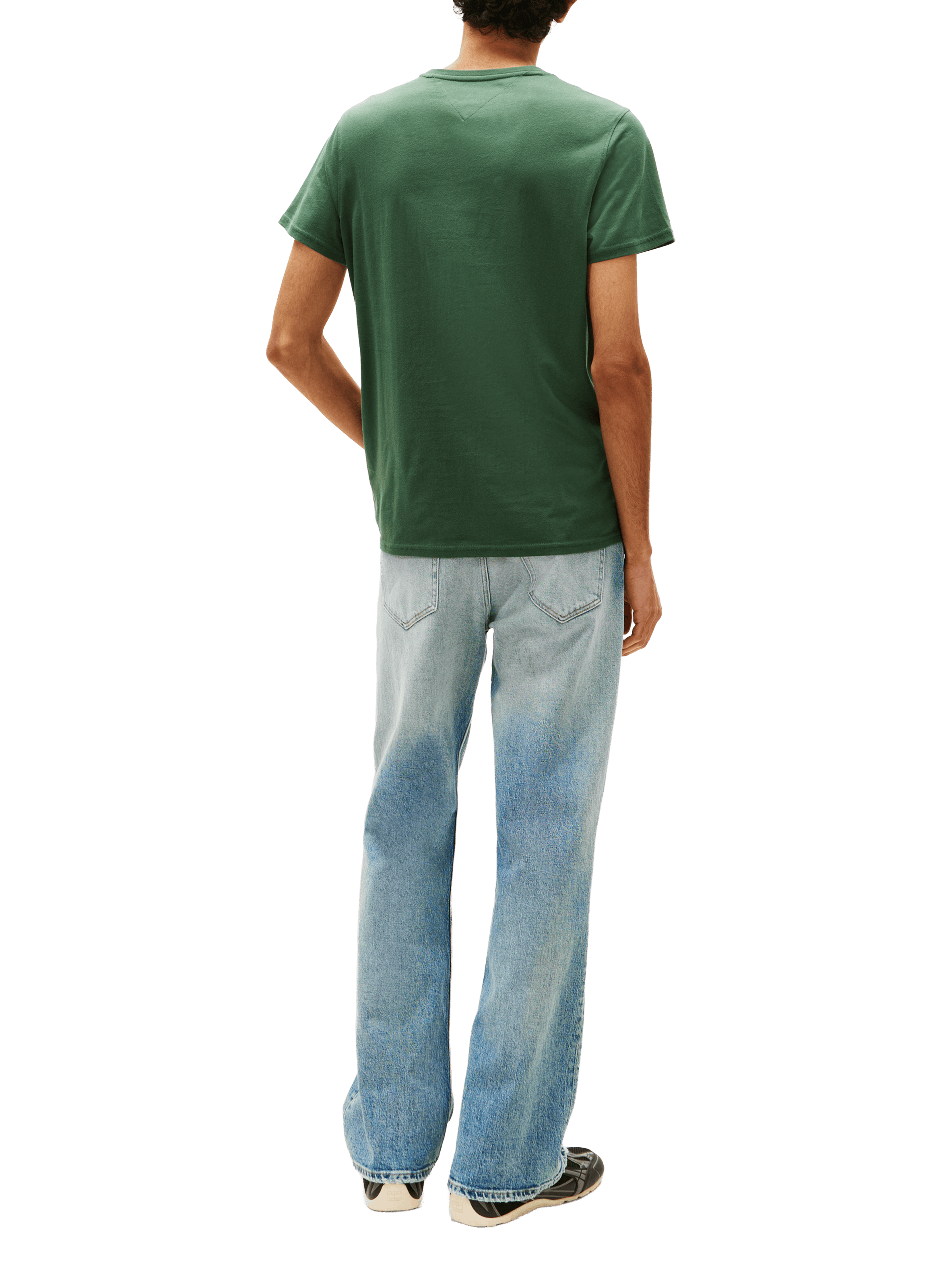 T-shirt en coton  TOMMY HILFIGER Vert