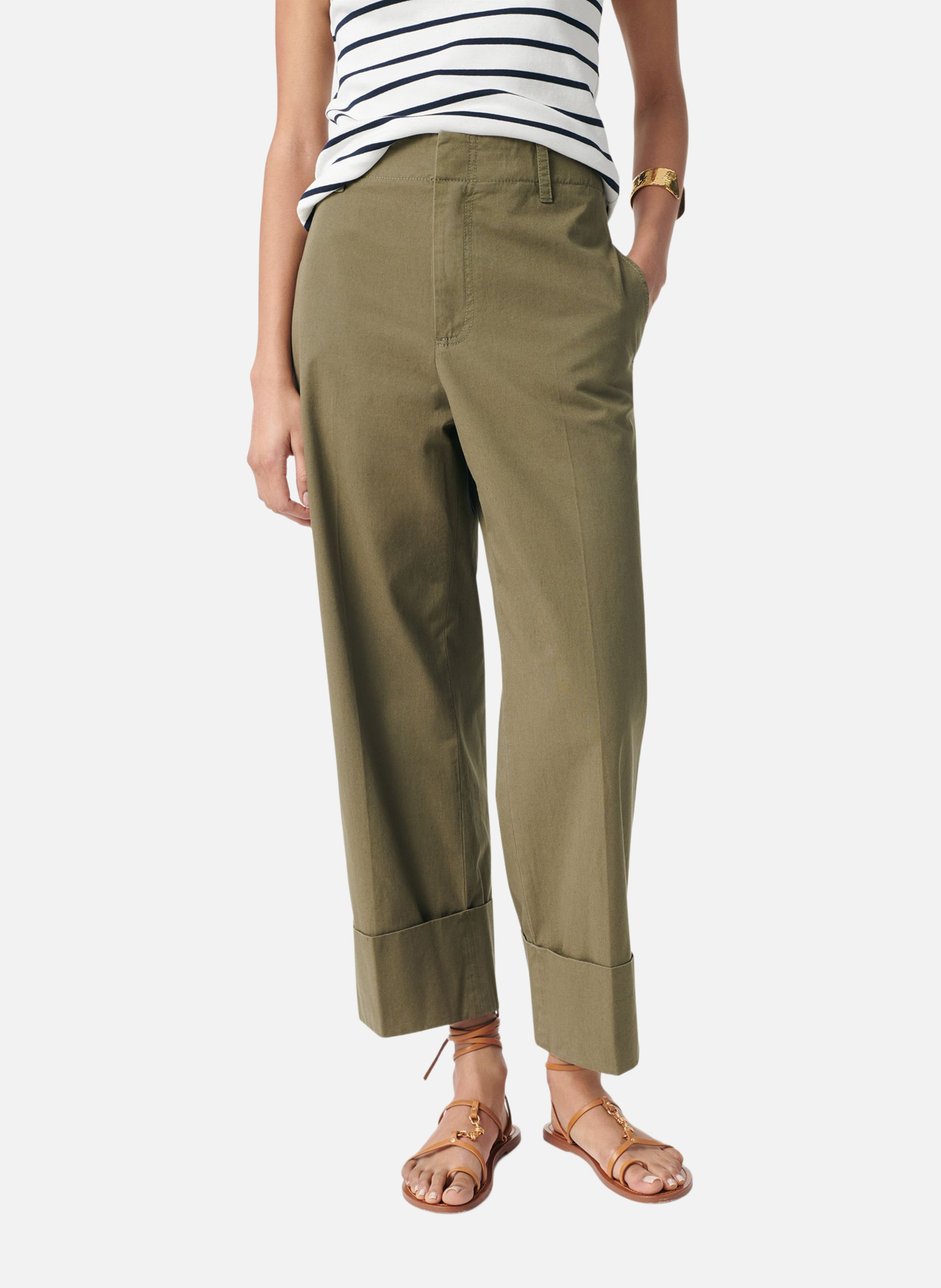 Pantalon gingembre VANESSA BRUNO Vert