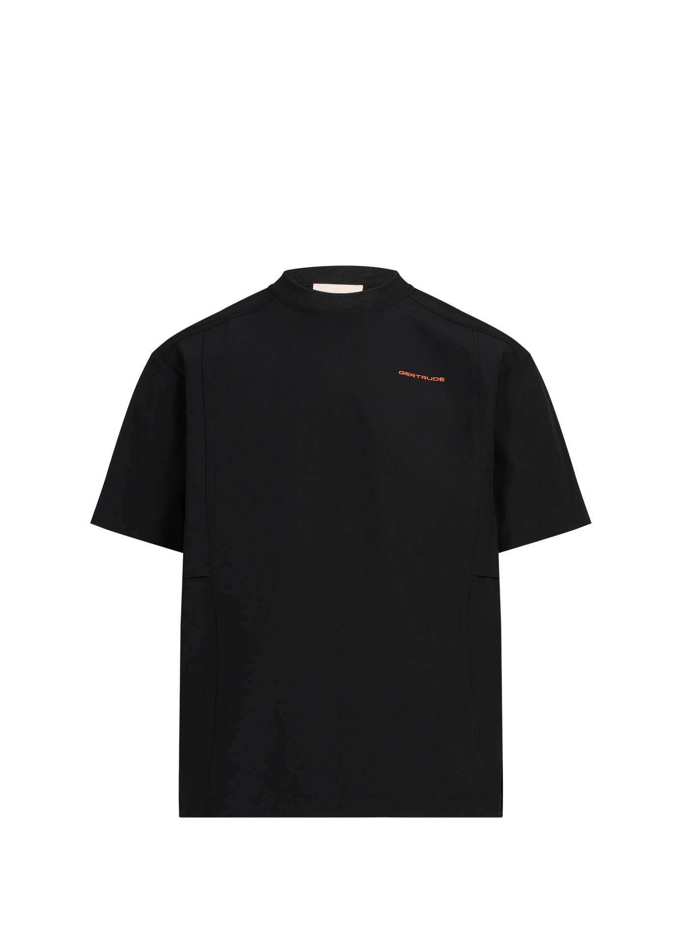 T-shirt Lothar droit GERTRUDE ET GASTON Noir