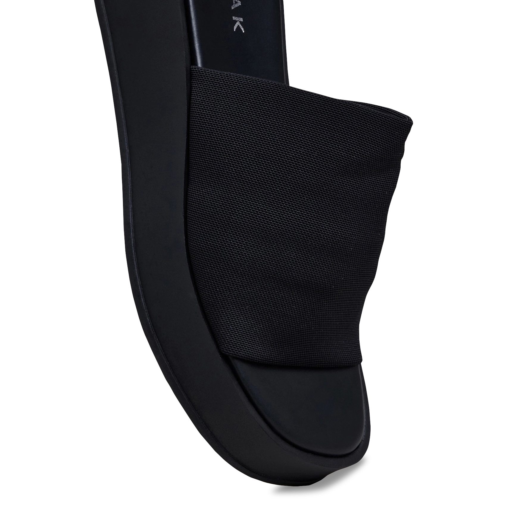 Mules compensées en toile evann JONAK Noir