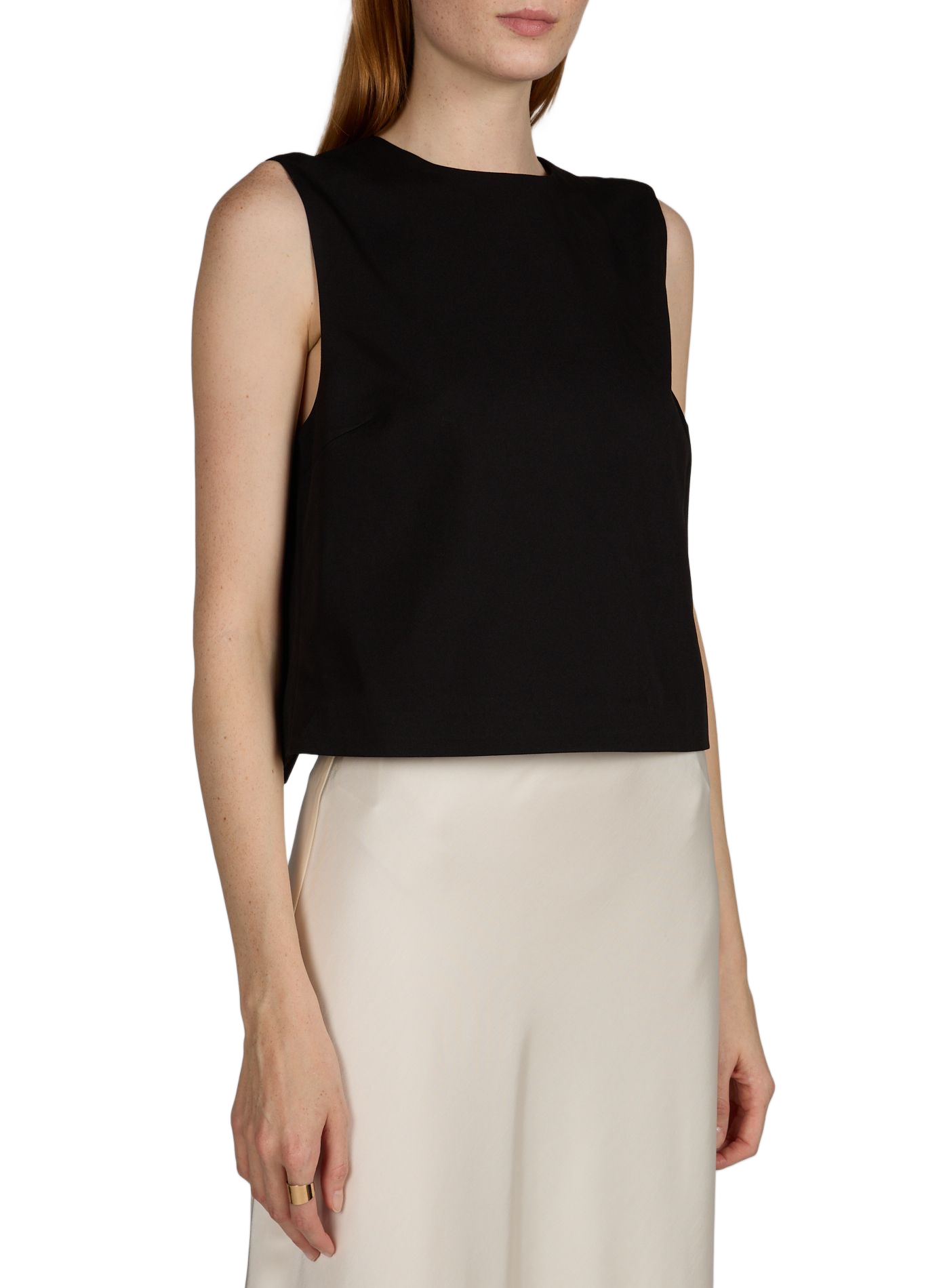 Vilanna top with cross-back closure VILA Black
