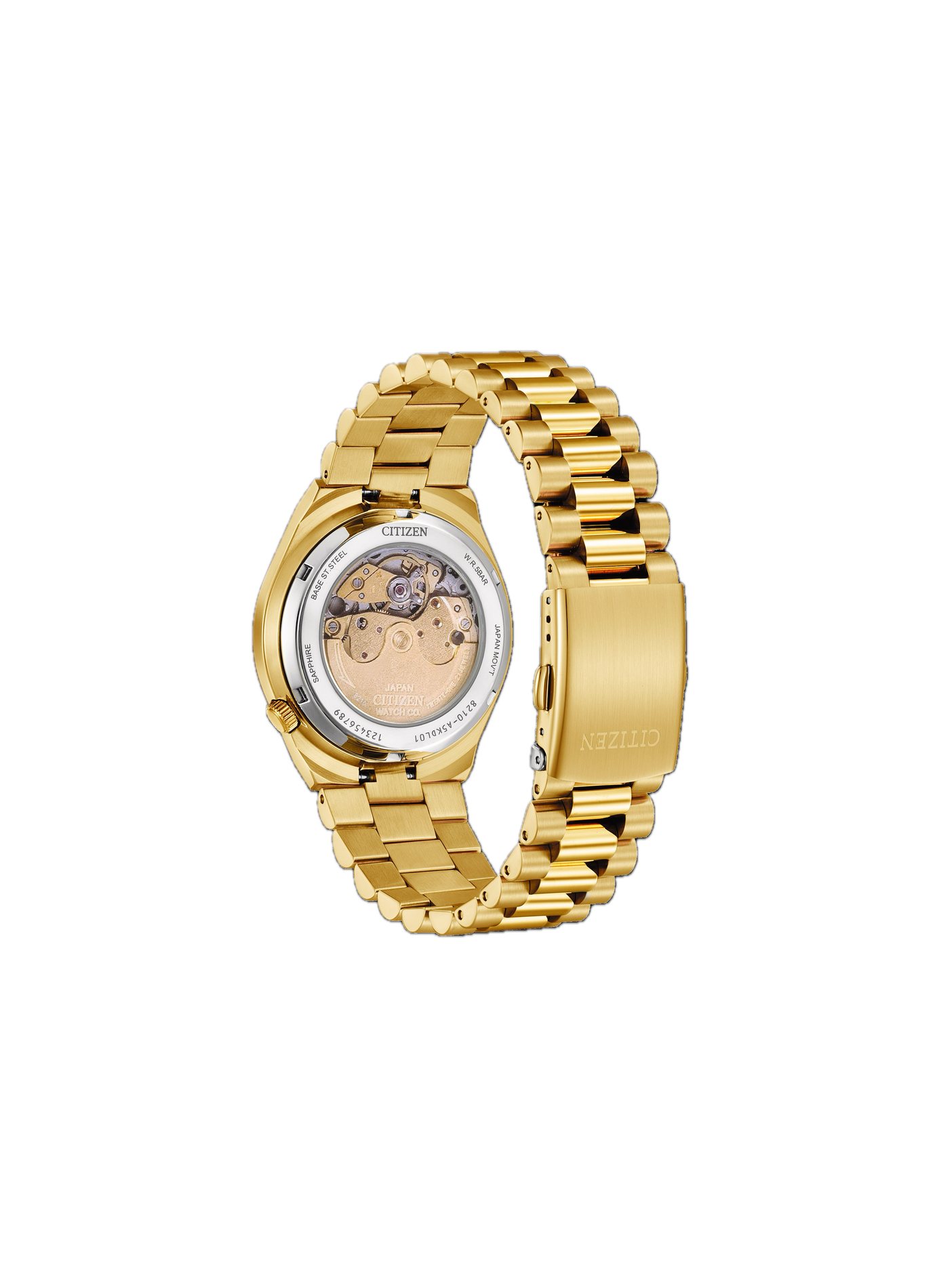 Montre automatique Tsuyosa en acier inoxydable CITIZEN Rouge