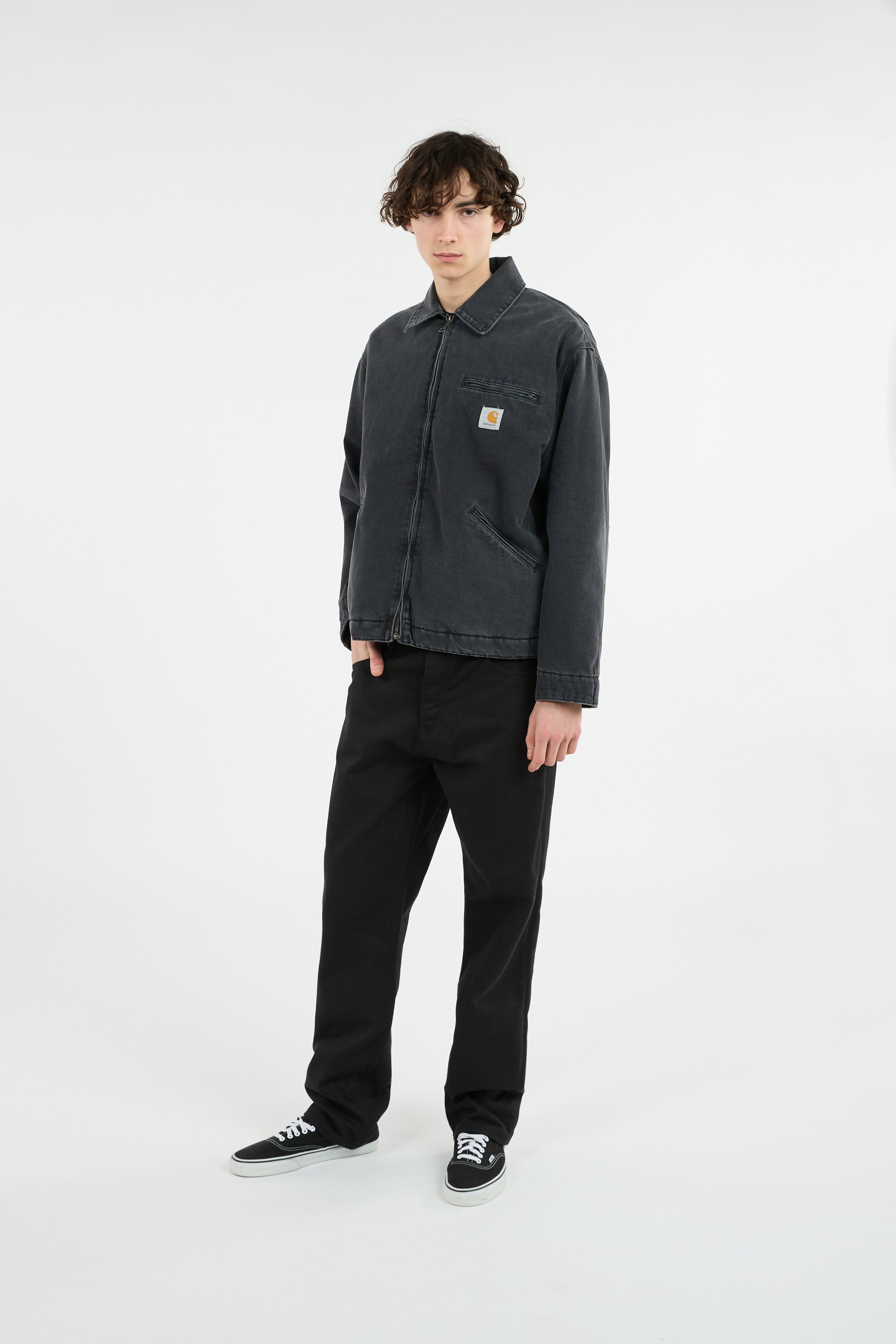 Veste doublée og detroit jacket CARHARTT WIP Gris