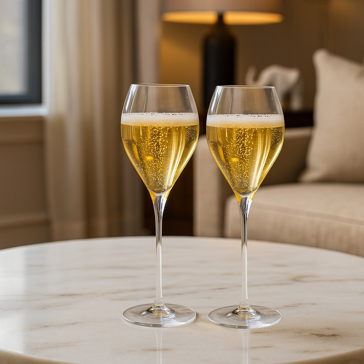 Altis - lot de 2 flûtes à champagne 29 cl COUZON Transparent