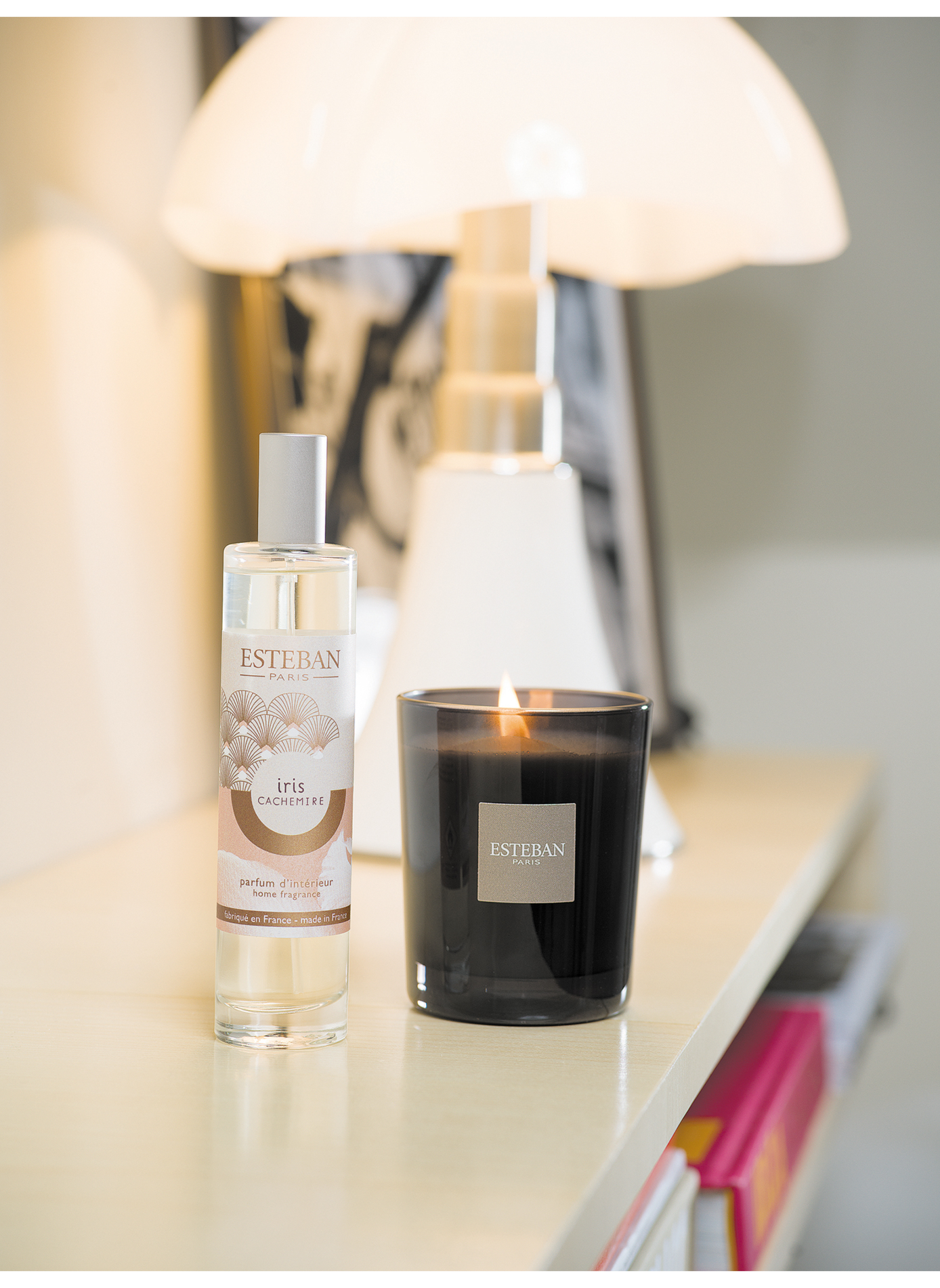 Vaporisateur Iris Cachemire 75 ml ESTEBAN Rose