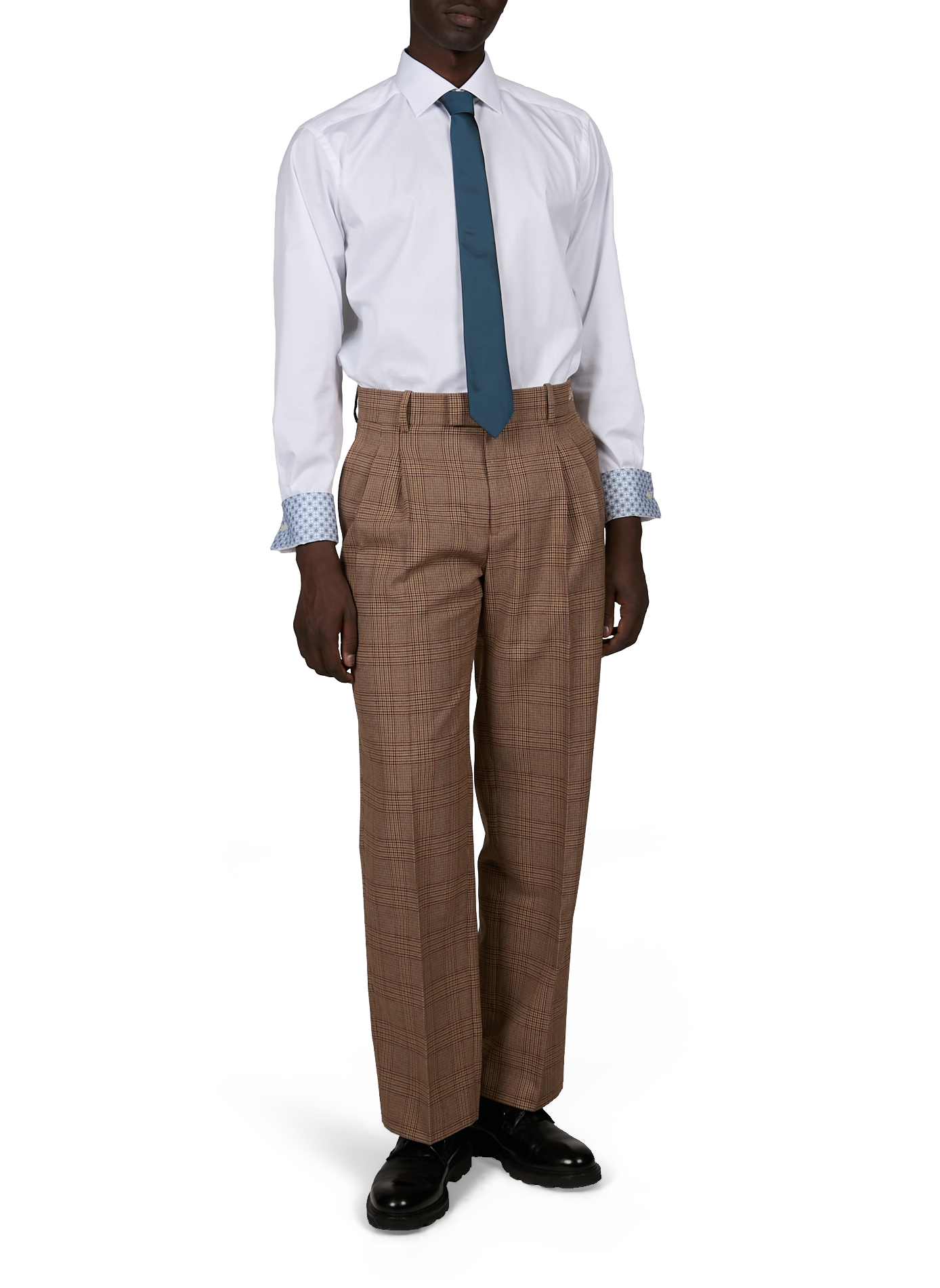 Straight cotton shirt ETON White