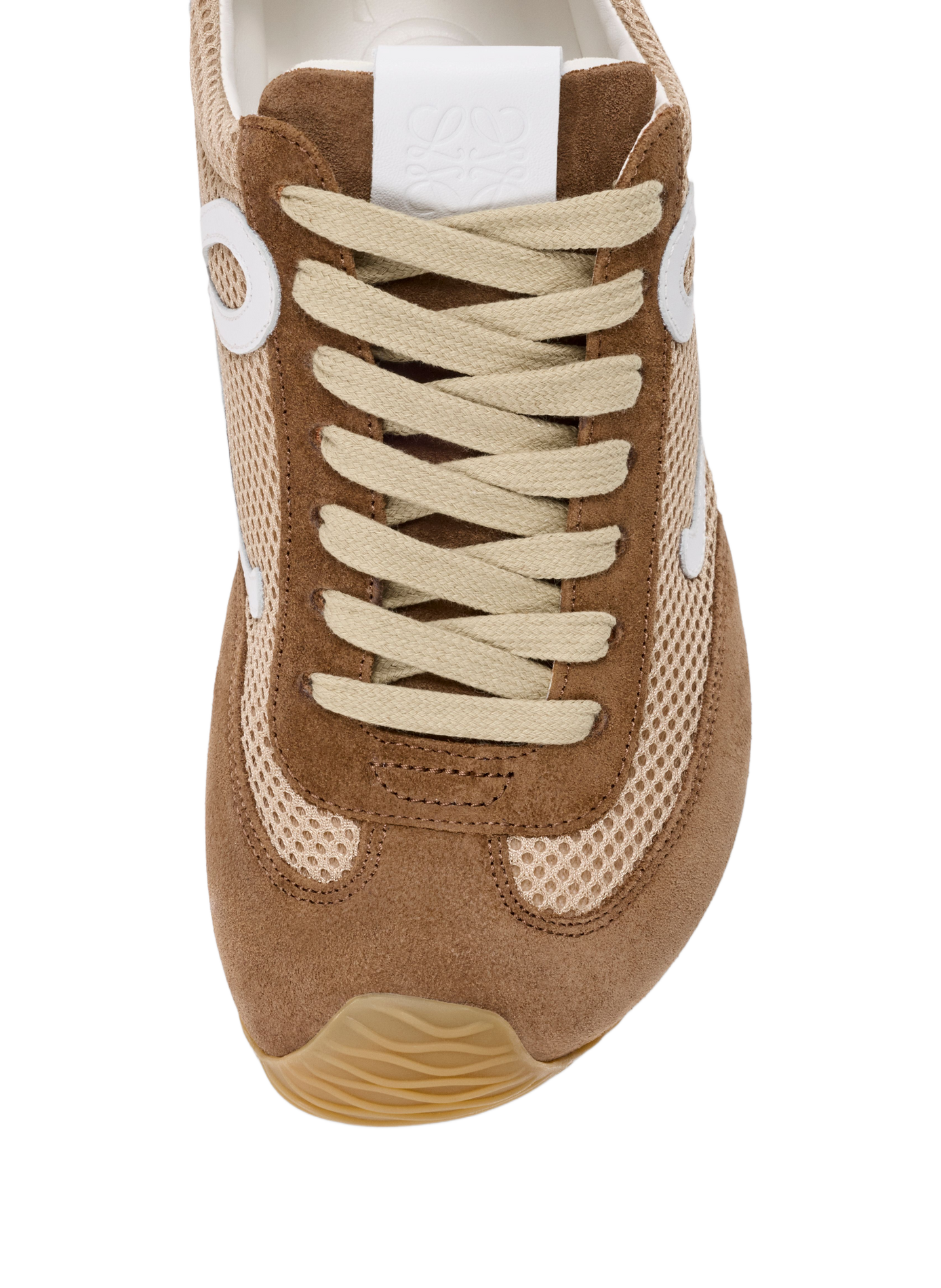 Sneakers Ballet Runner 2.0 in suède leer en technisch mesh LOEWE Bruin