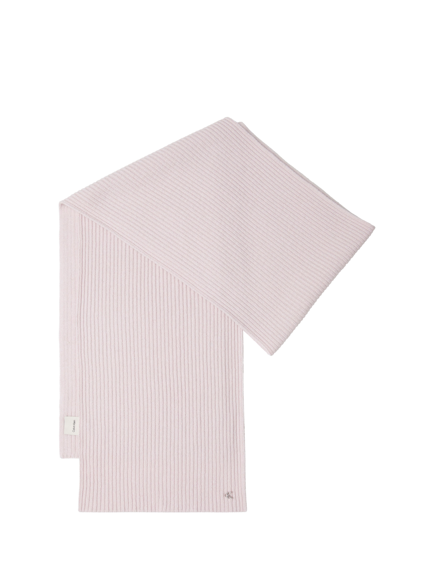 Schal aus Wollmischung CALVIN KLEIN Grau