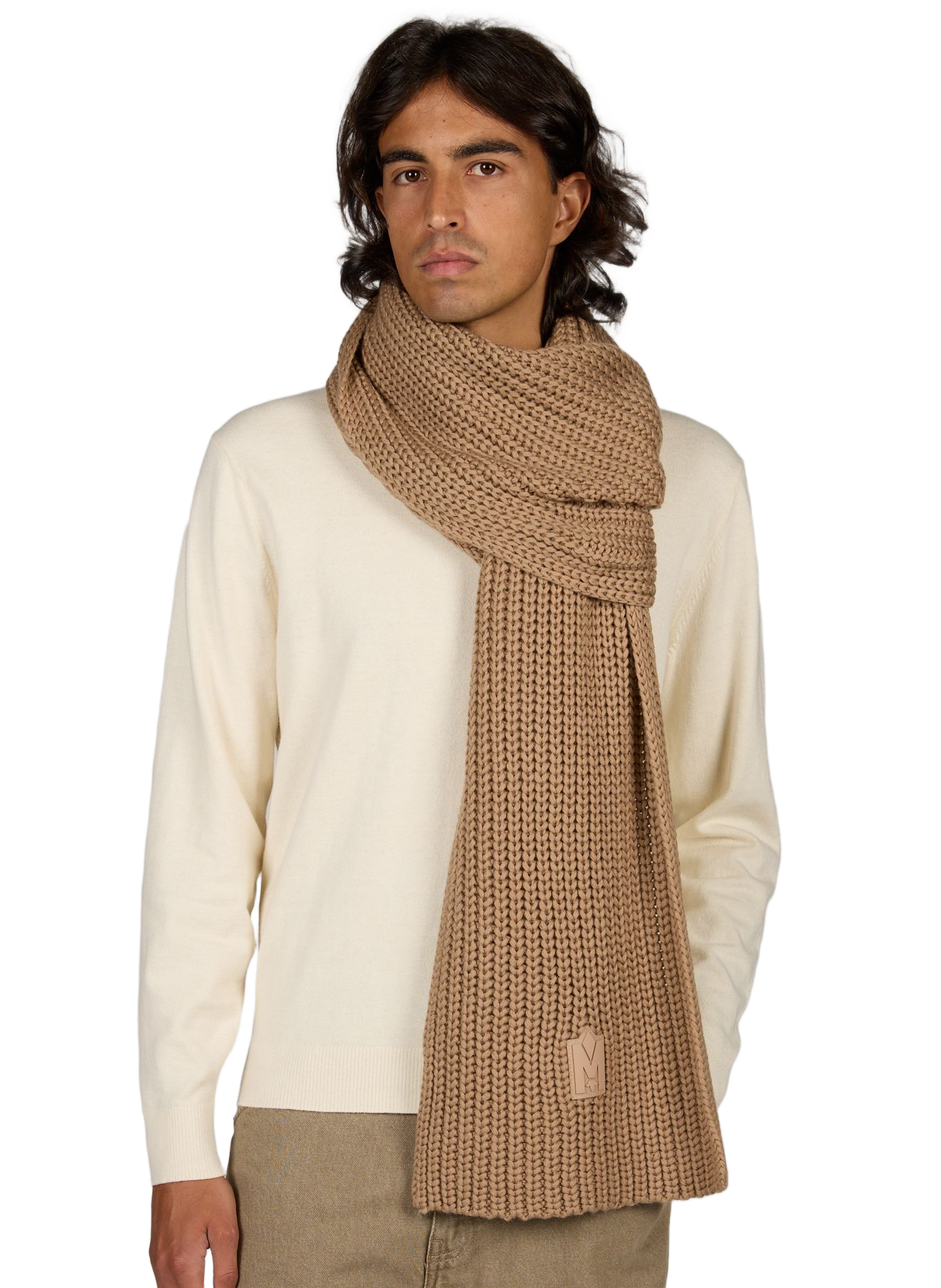 Wool-blend scarf MACKAGE Beige