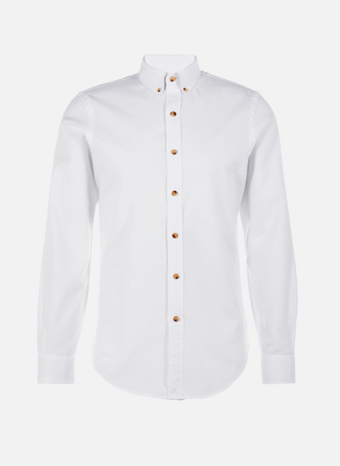 قميص من القطن الأبيض RALPH LAUREN 