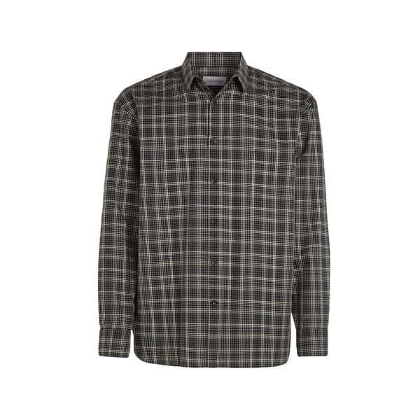 Chemise à carreaux en coton