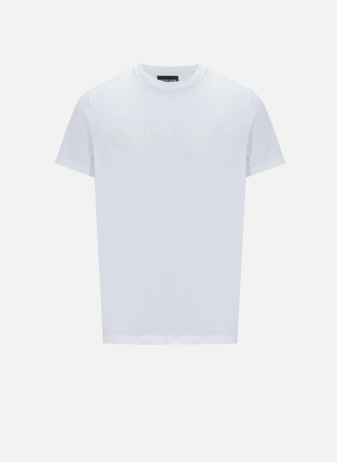 Baumwoll-T-Shirt WeißCANADA GOOSE 