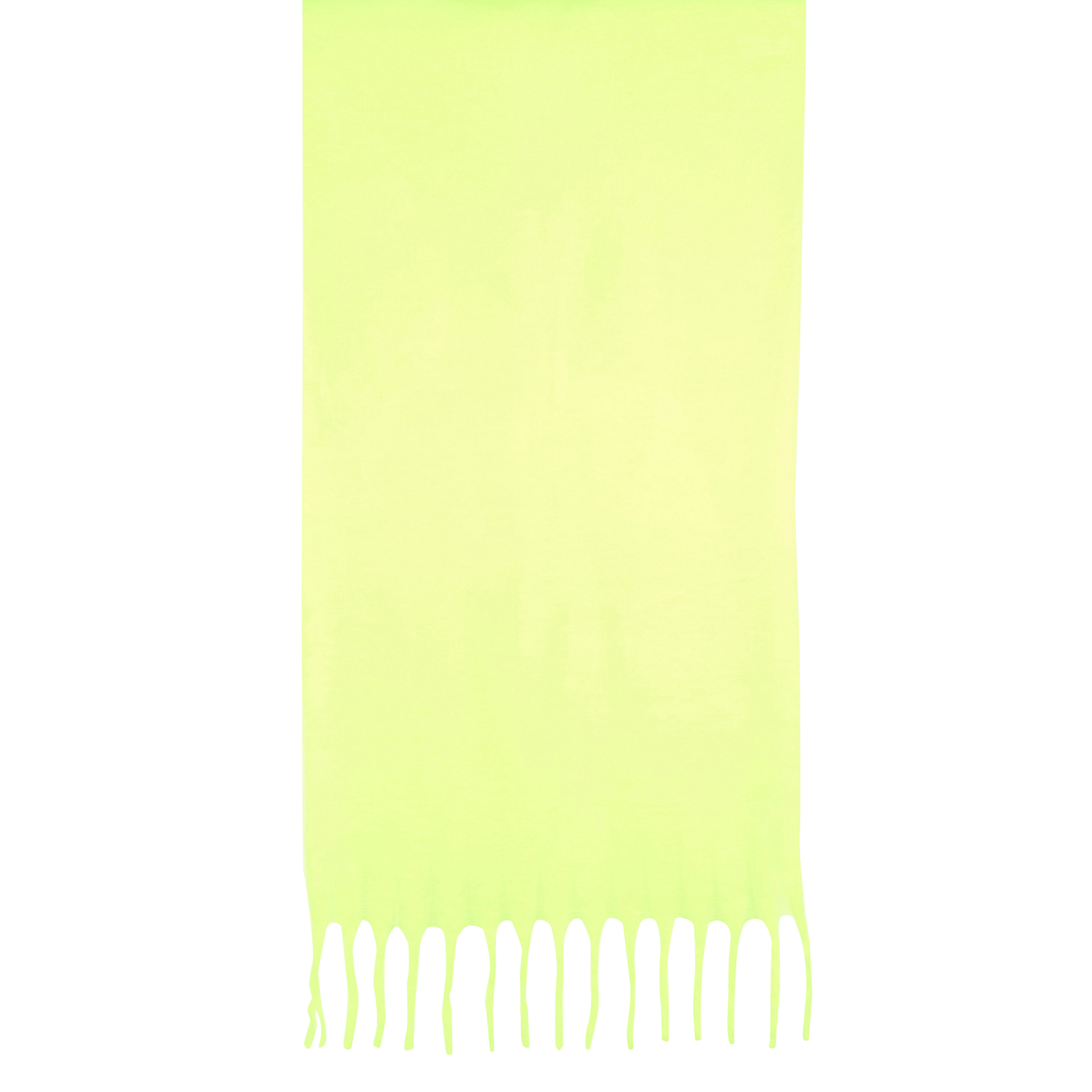 Echarpe à franges zinaco AMERICAN VINTAGE Jaune