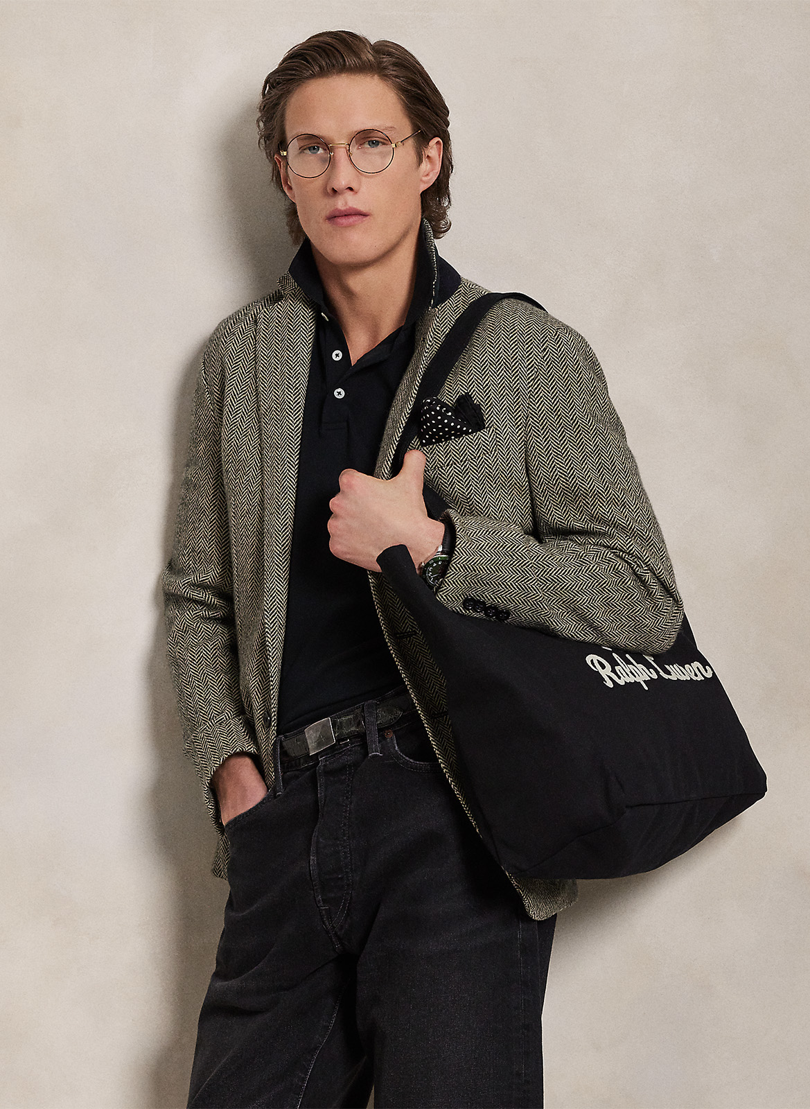 Cotton tote bag POLO RALPH LAUREN Black