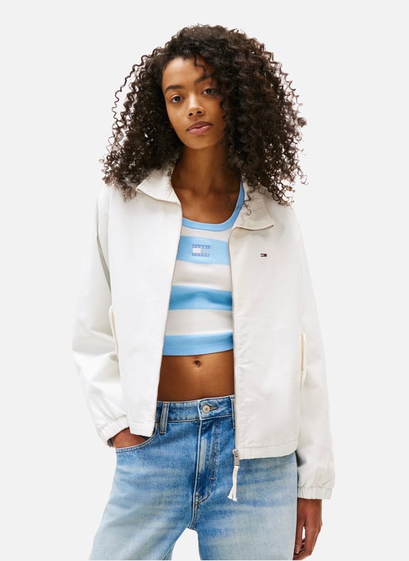 Veste d'exterieur en coton Beige by TOMMY HILFIGER TOMMY HILFIGER Veste d'exterieur en coton Beige