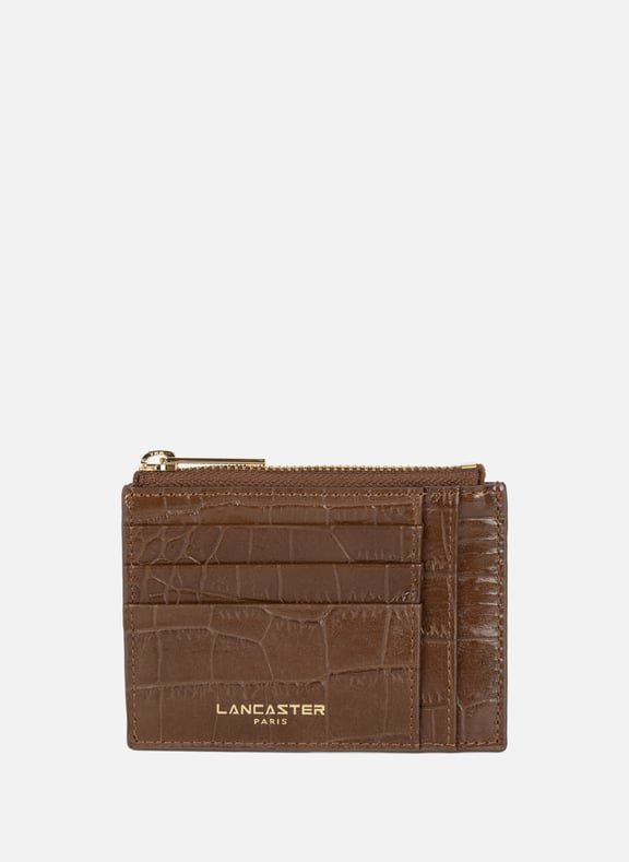 Porte-cartes - exo Marron by LANCASTER LANCASTER Porte-cartes - exo Marron