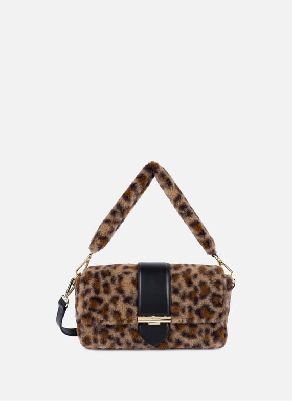 Sac trotteur - moumoute | Noir by LANCASTER Sac trotteur - moumoute Noir