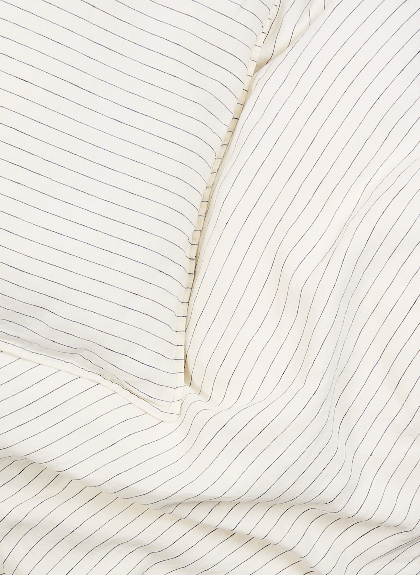 Housse de couette en lin lavé AU PRINTEMPS PARIS Multicolore