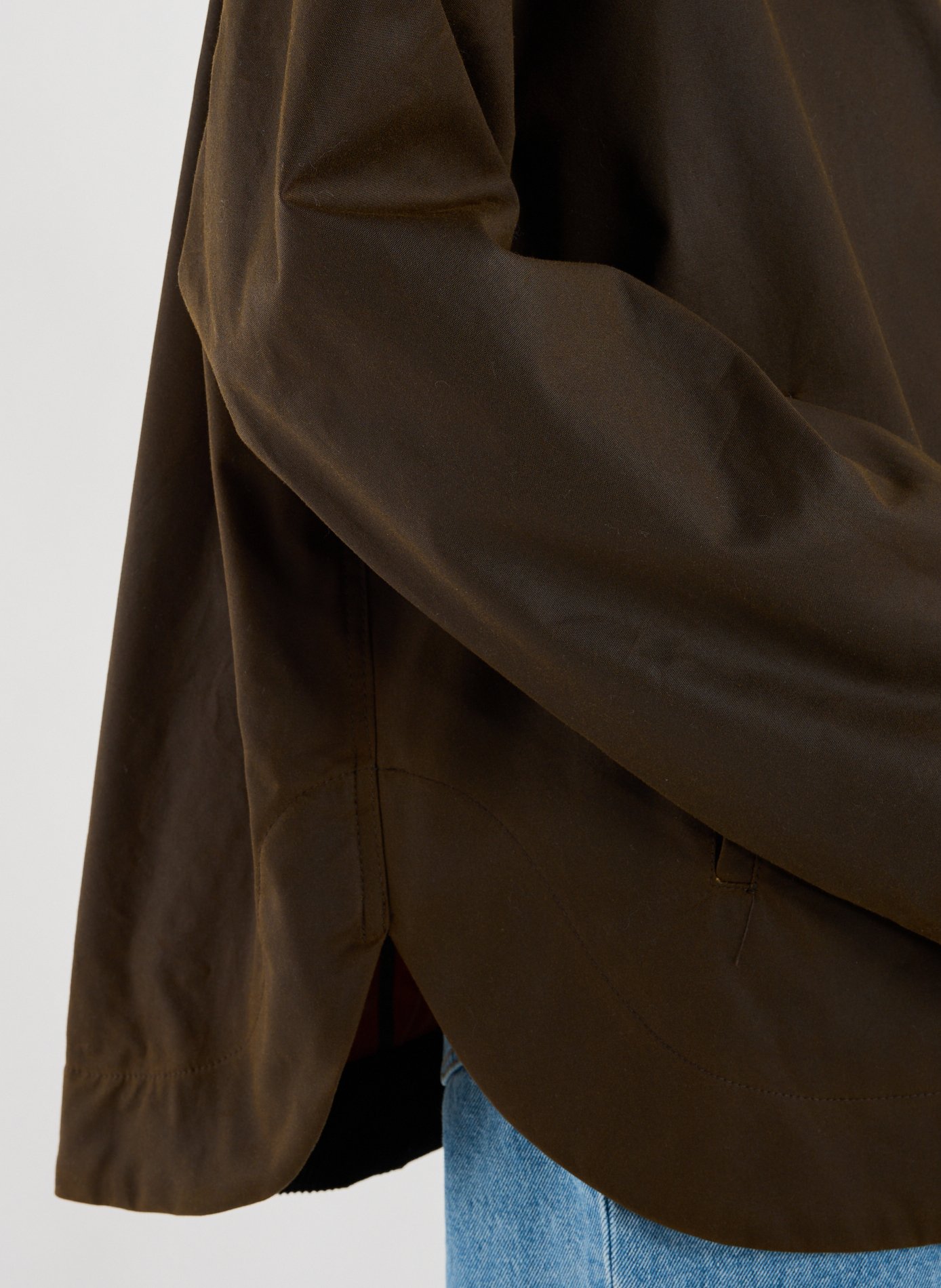 Oversized cotton jacket  TOTEME Brown