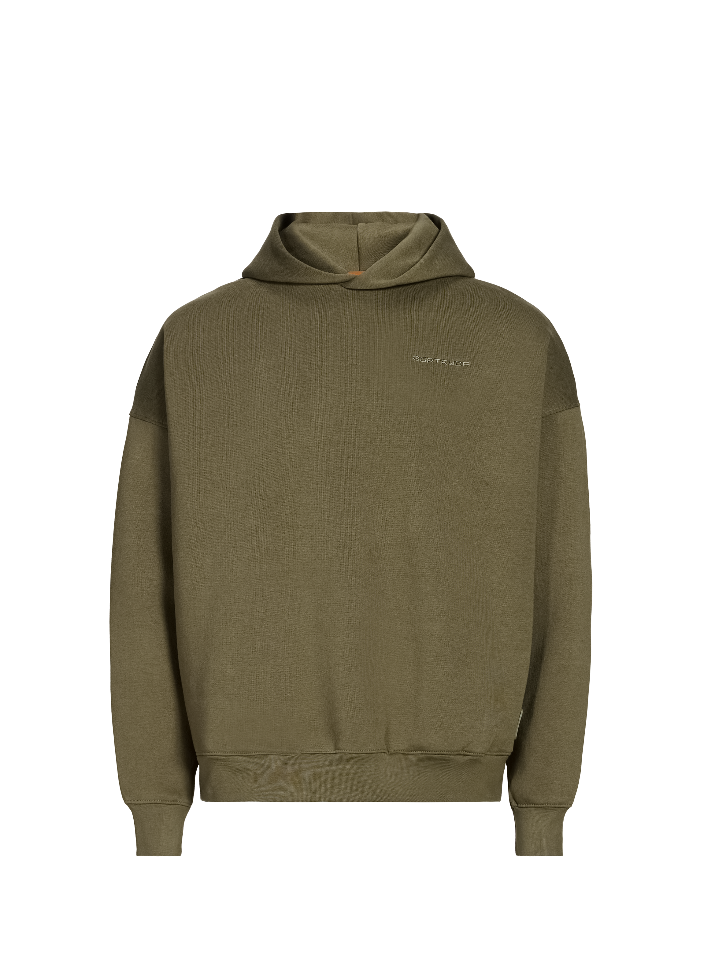 Cotton Blend Hoodie GERTRUDE ET GASTON Khaki