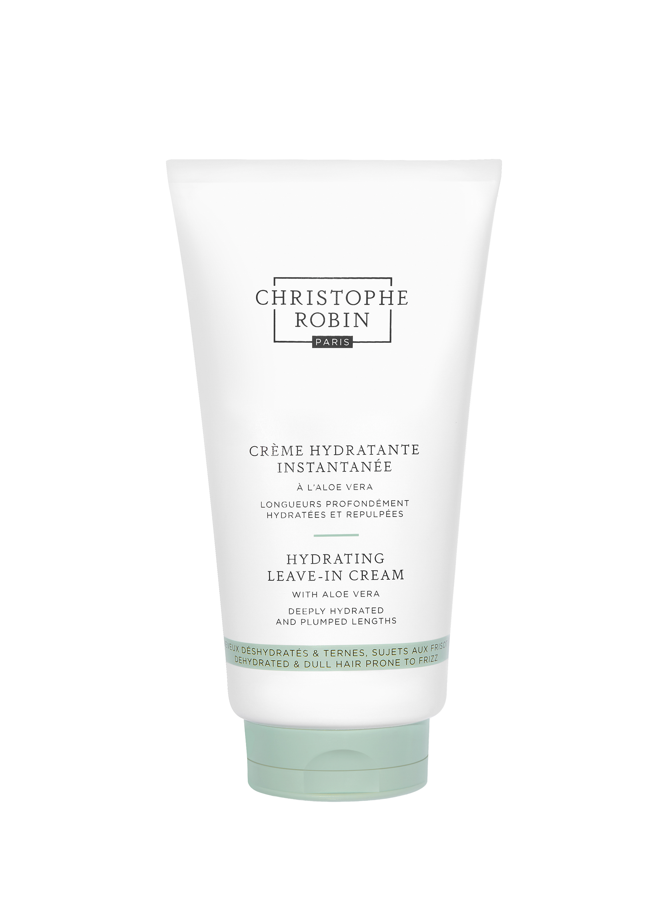 CHRISTOPHE ROBIN Instant Aloe Vera Moisturizing Cream No color