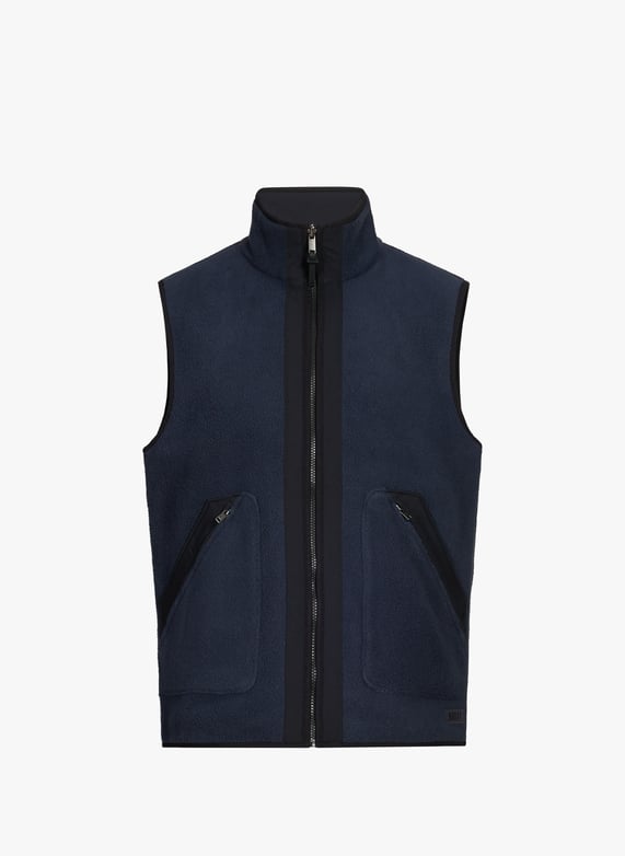 Veste sans manches sherpa réversible T-KIT | Blue by AIGLE Veste sans manches sherpa réversible T-KIT Blue