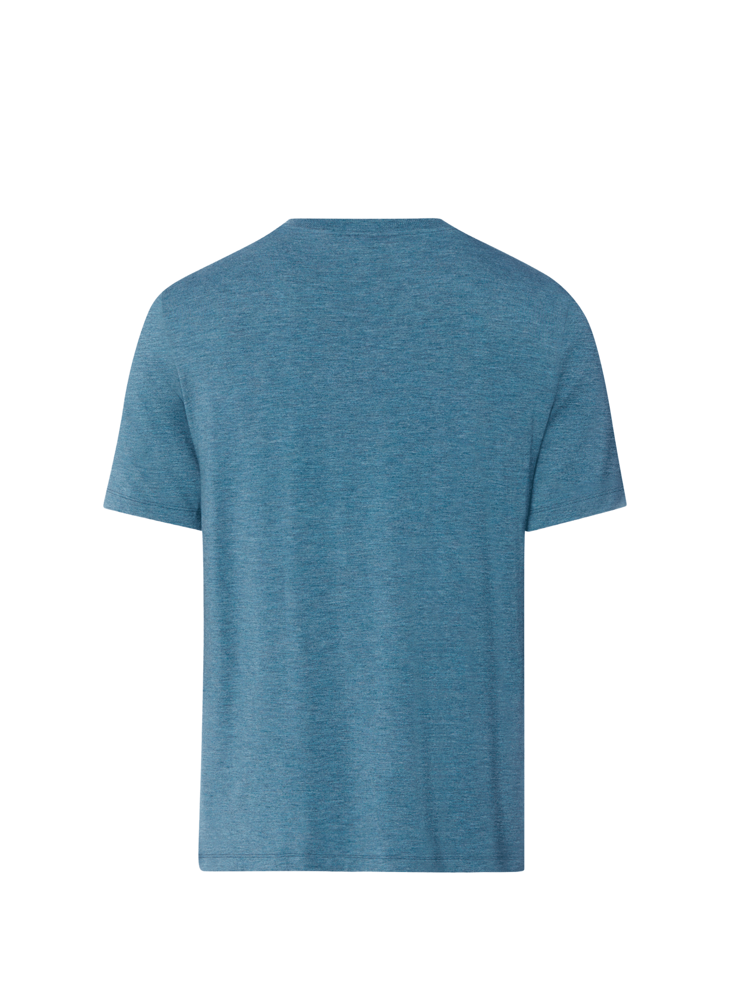 T-shirt droit à col V HANRO Bleu