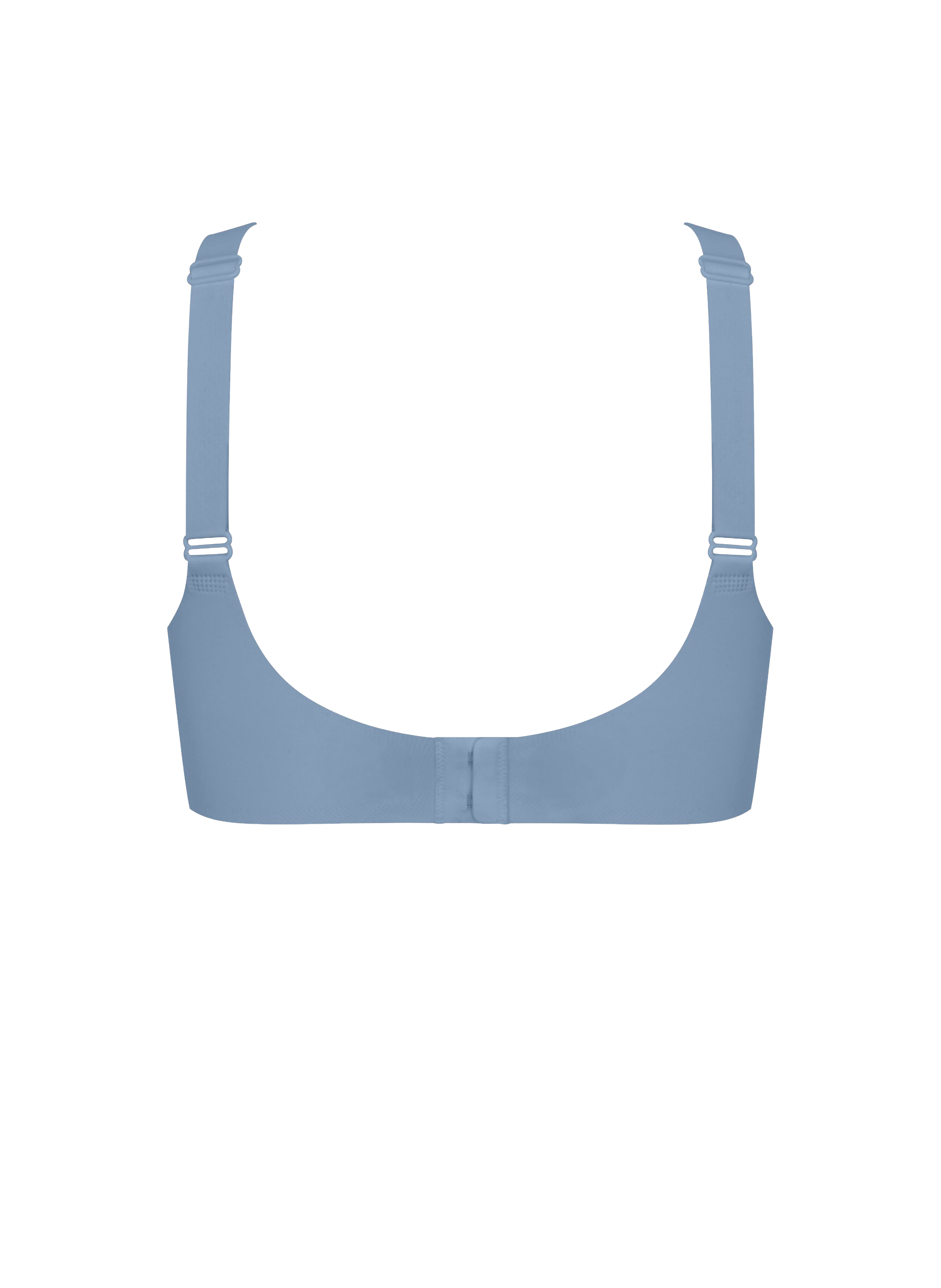 Wireless invisible effect bra Blue