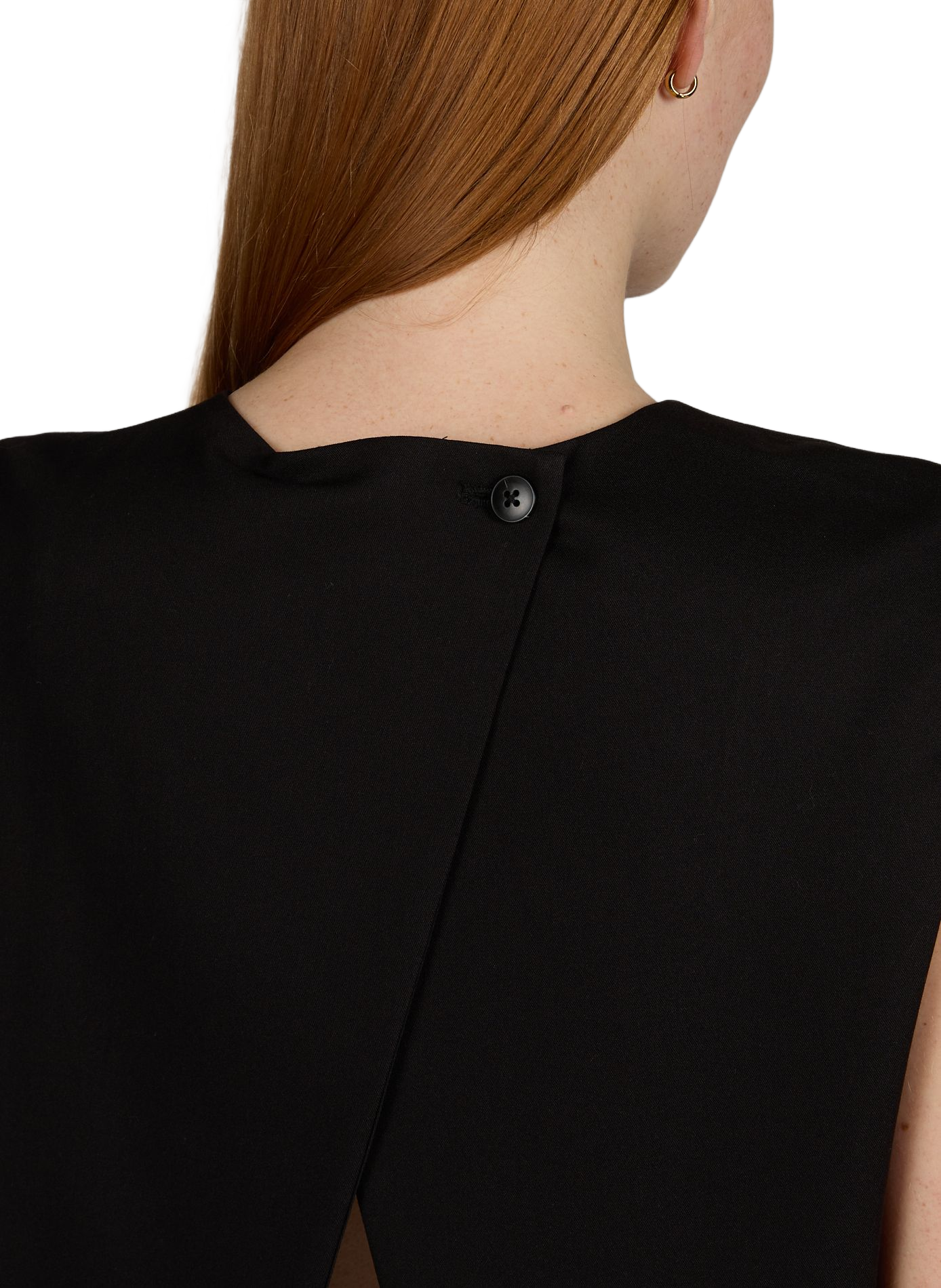 Vilanna top with cross-back closure VILA Black