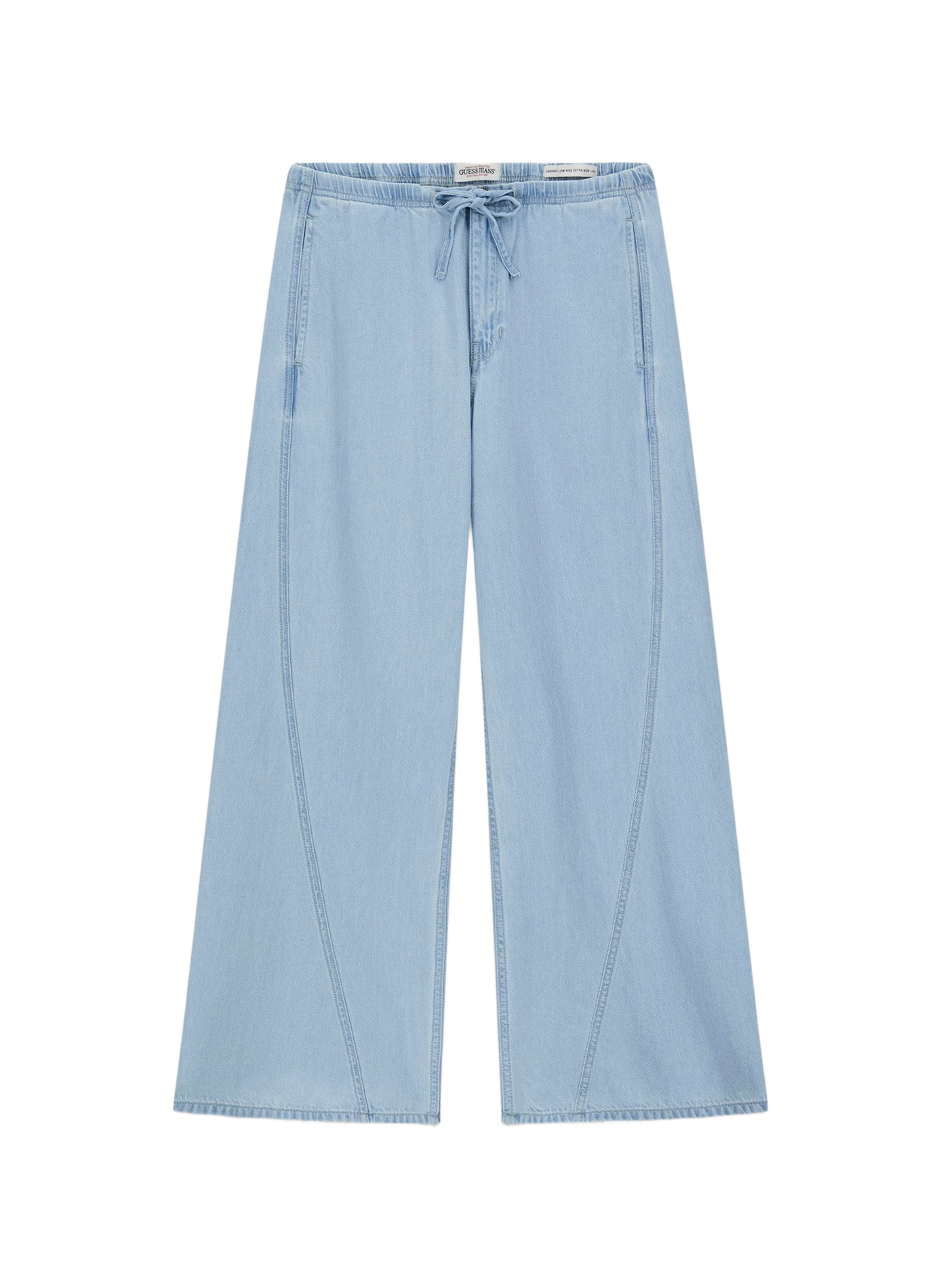 Wide cotton jeans  GUESS Blue