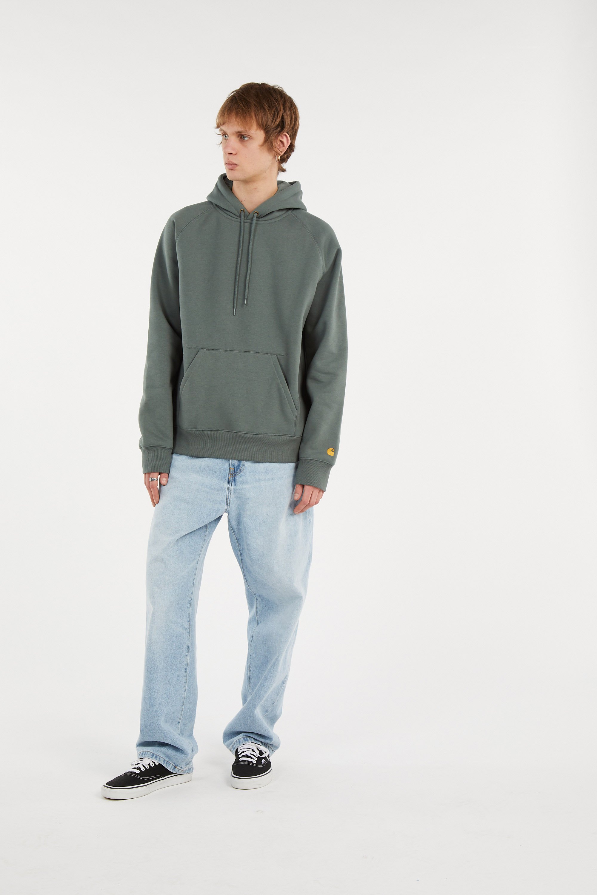 Hoodie hooded chase CARHARTT WIP Vert
