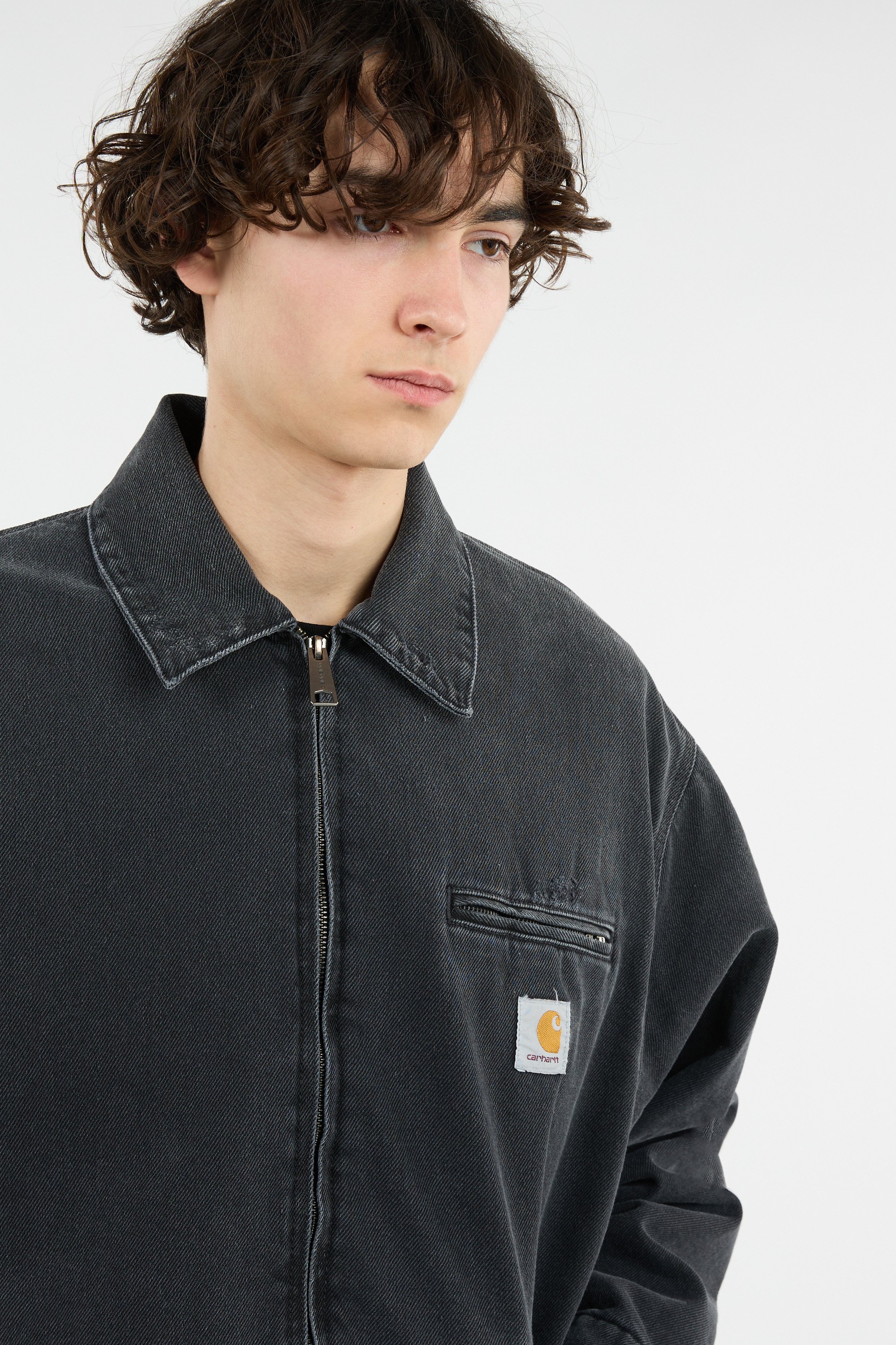Veste doublée og detroit jacket CARHARTT WIP Gris