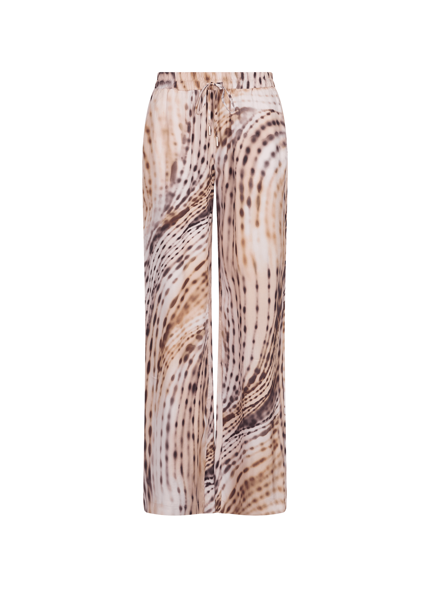 Pantalon fluide taille mi-haute à motif  GUESS Multicolour