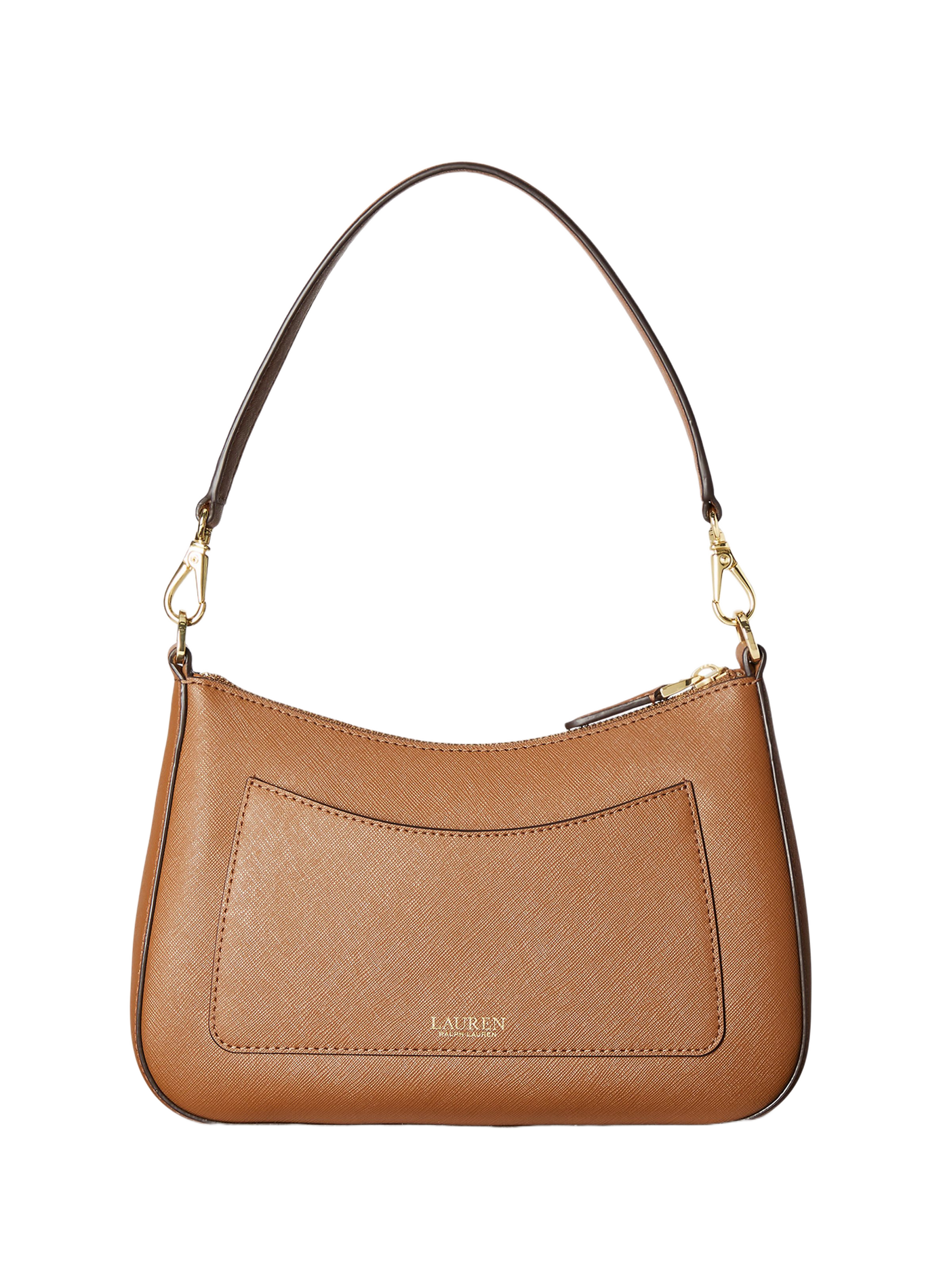 Handtasche Danny aus Leder LAUREN Beige