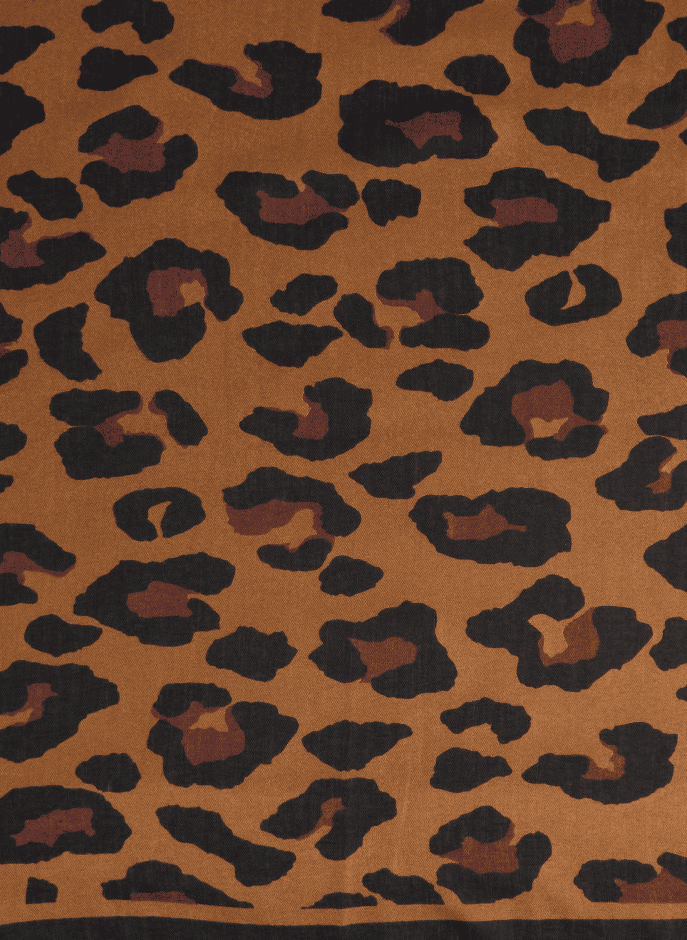 Animal print scarf AU PRINTEMPS PARIS Brown