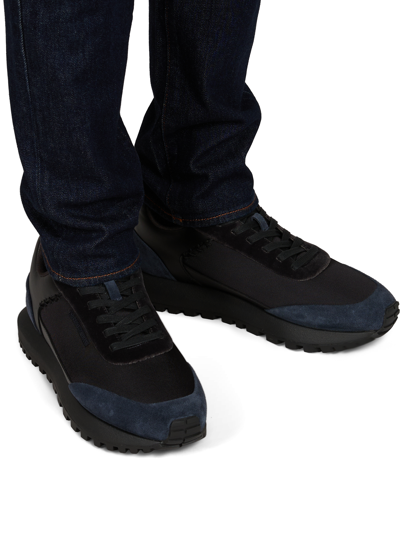 Low-top sneakers EMPORIO ARMANI Grey