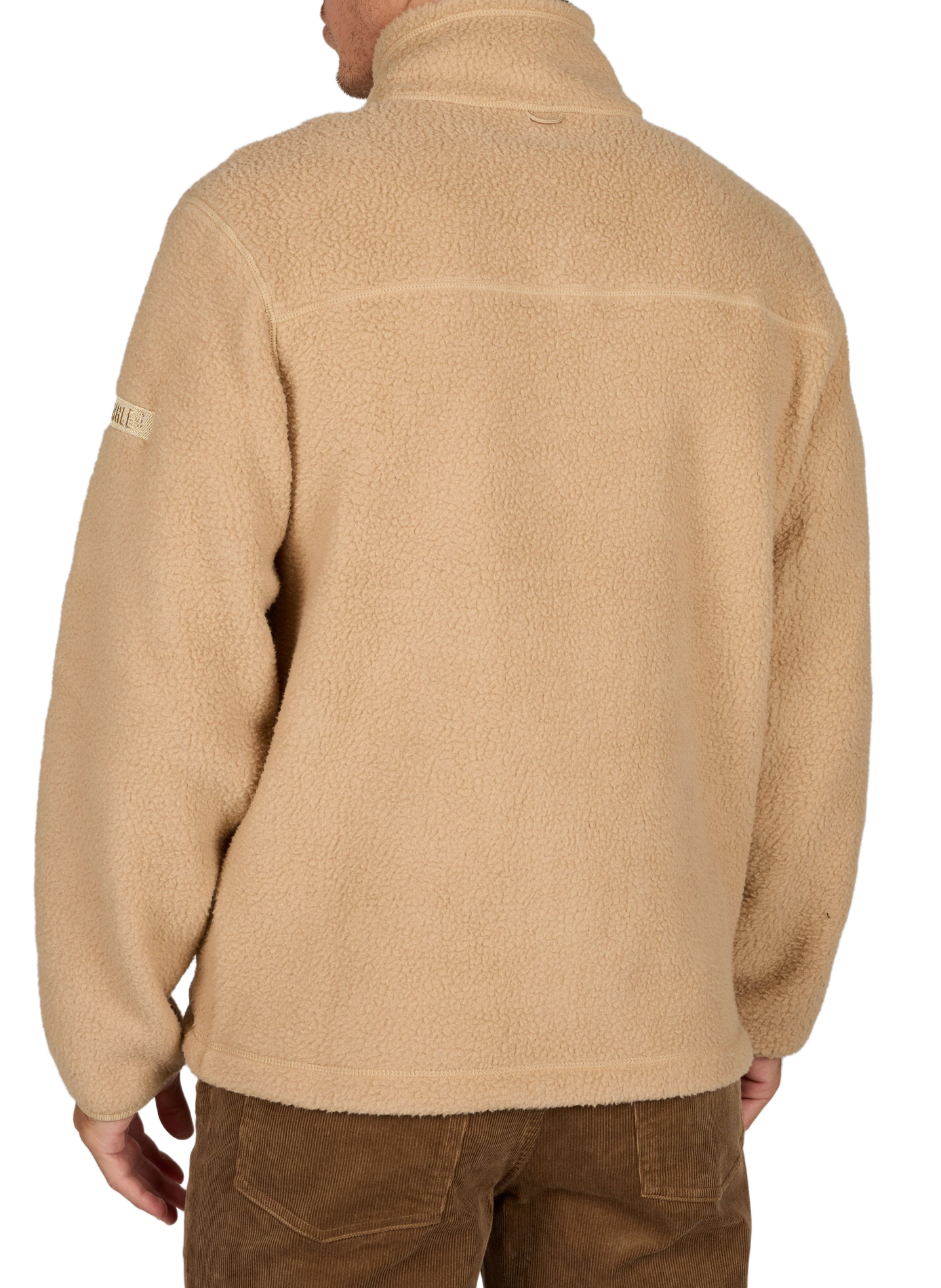 Chaqueta polar recta con cuello alto | Beige AIGLE Hombre
