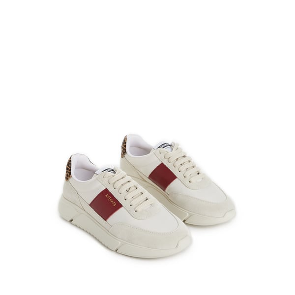 Baskets basses bi-matière