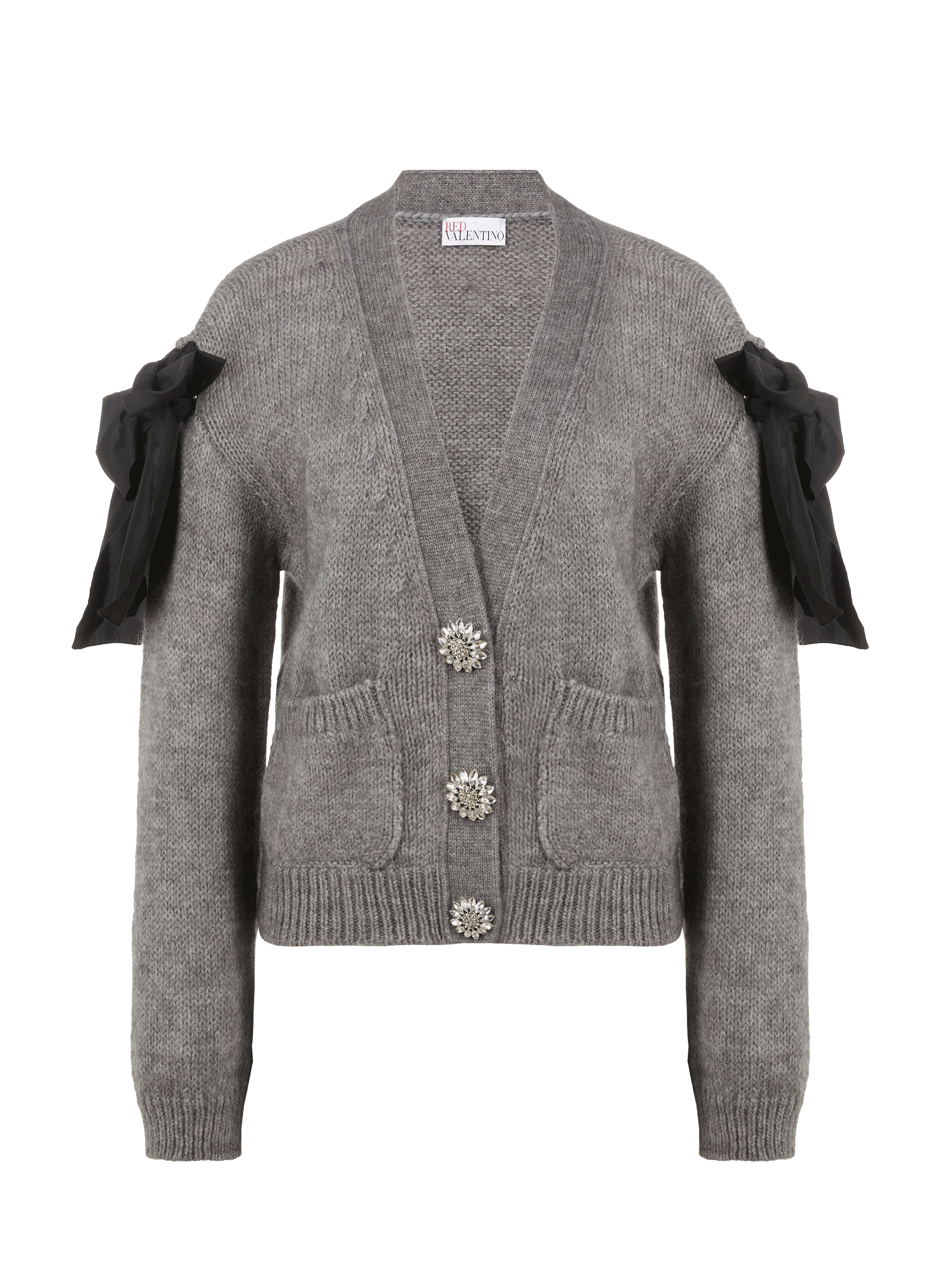 Cardigan en mohair mélangé