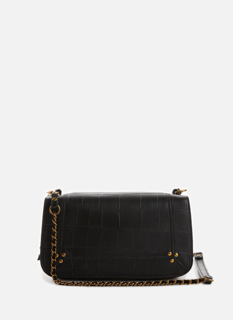 Bobi handbag in embossed leather BlackJÉRÔME DREYFUSS 