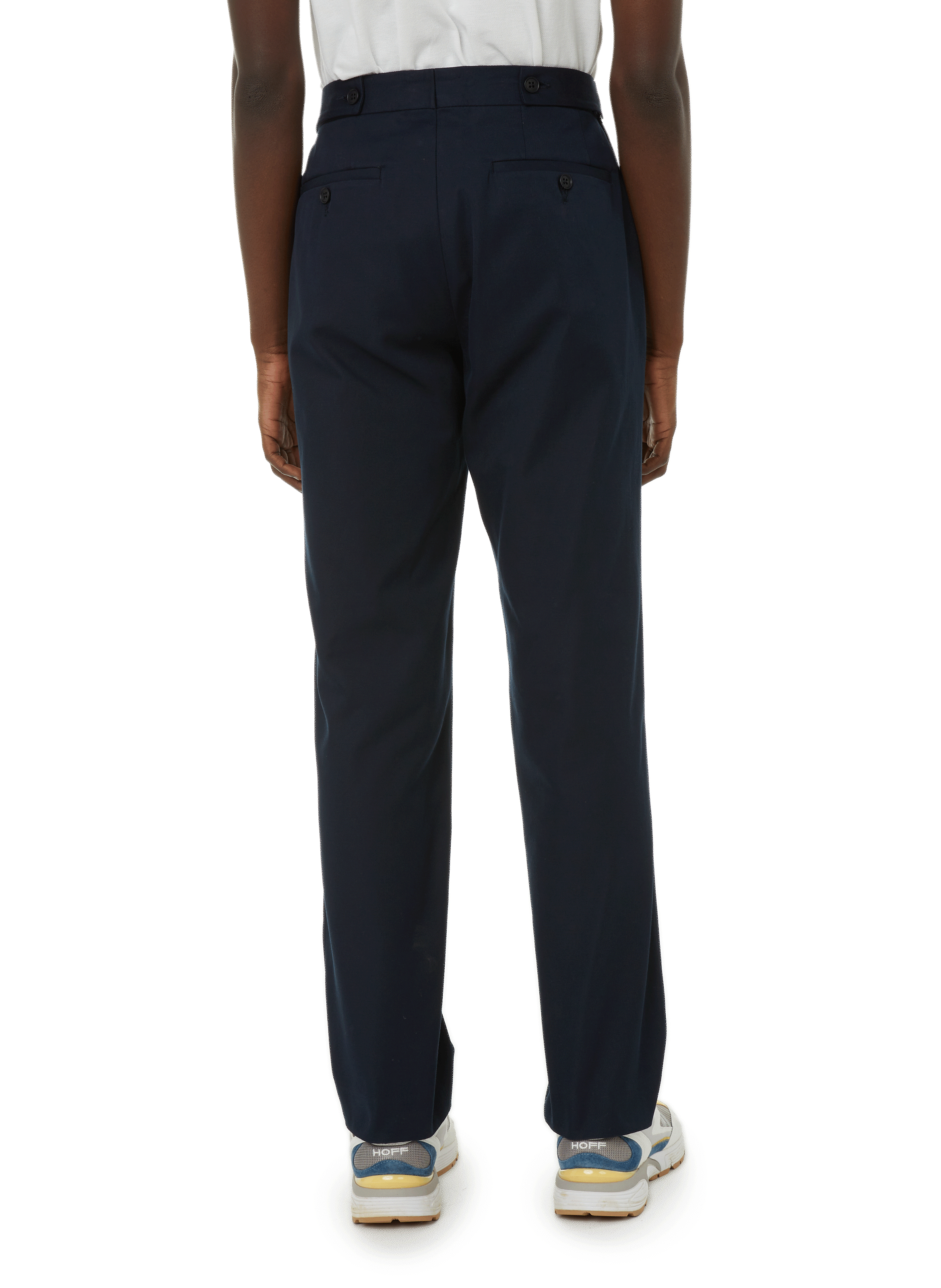 Pantalon en coton, soie et cachemire SAISON 1865 Bleu