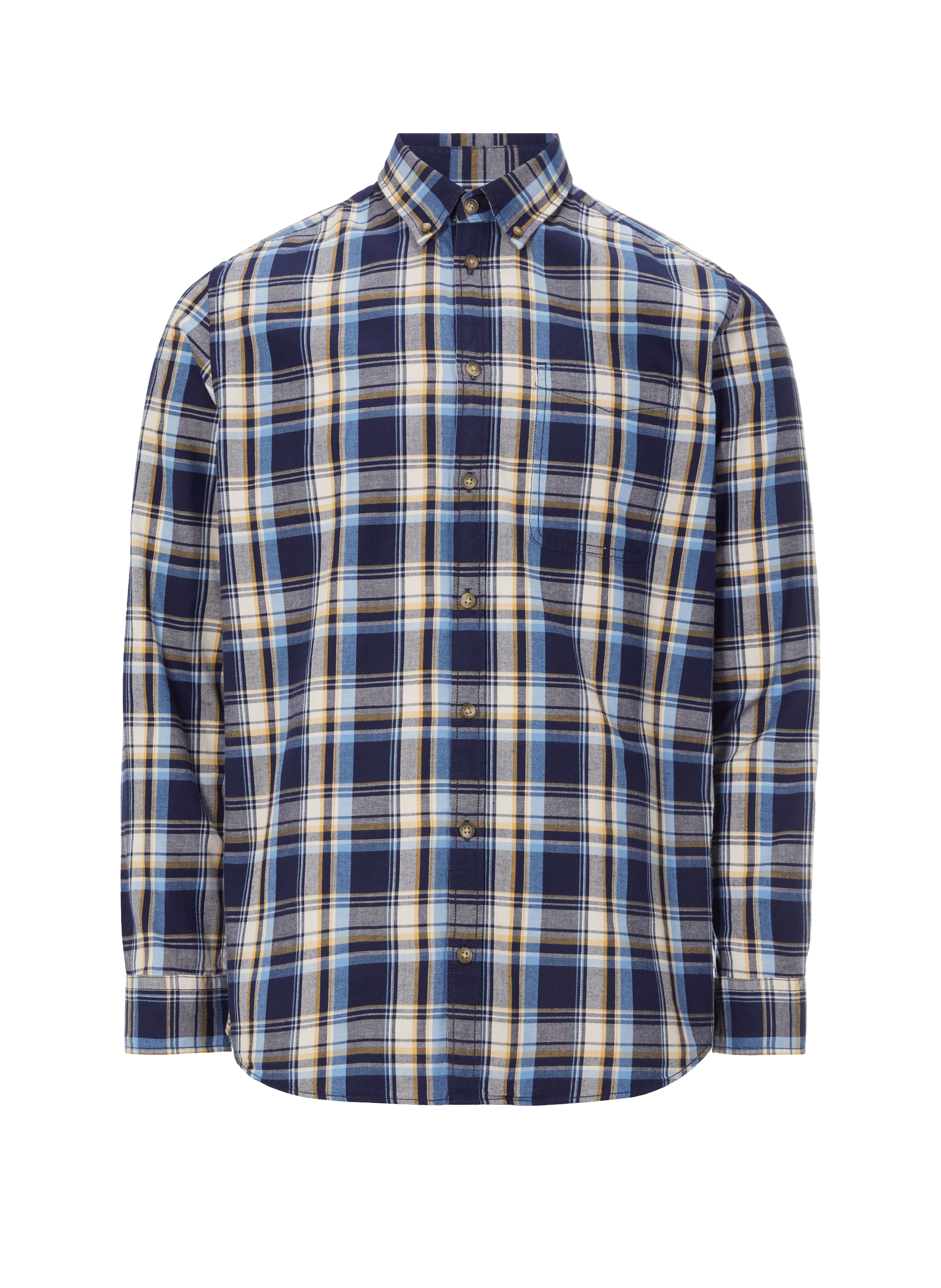 Chemise à carreaux en coton