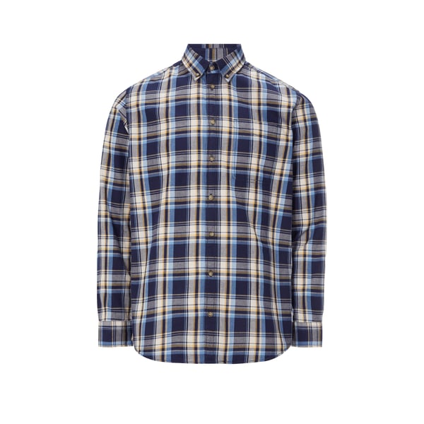 Chemise à carreaux en coton