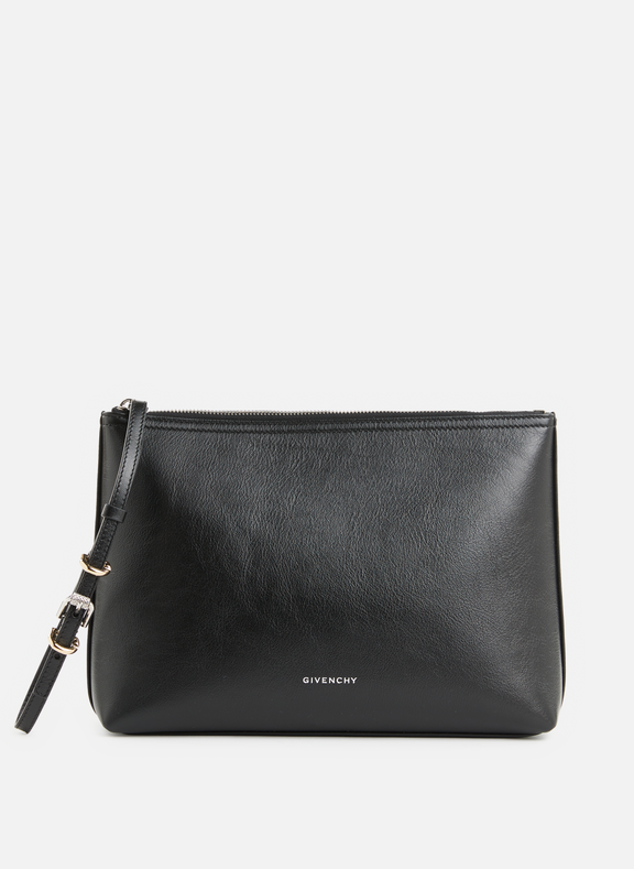 GIVENCHY Rogue Leather Clutch Black