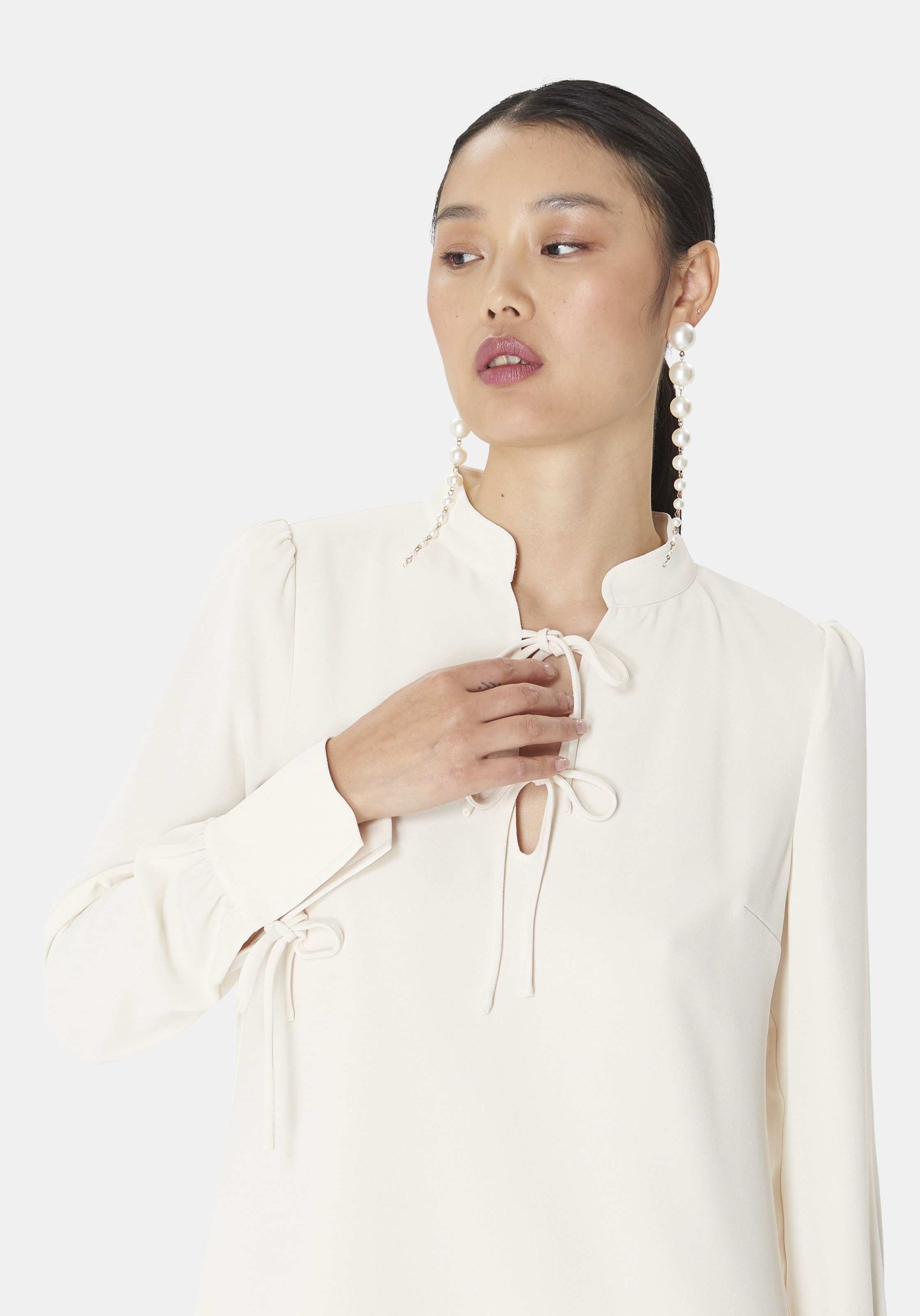 Robe radiance TARA JARMON Blanc