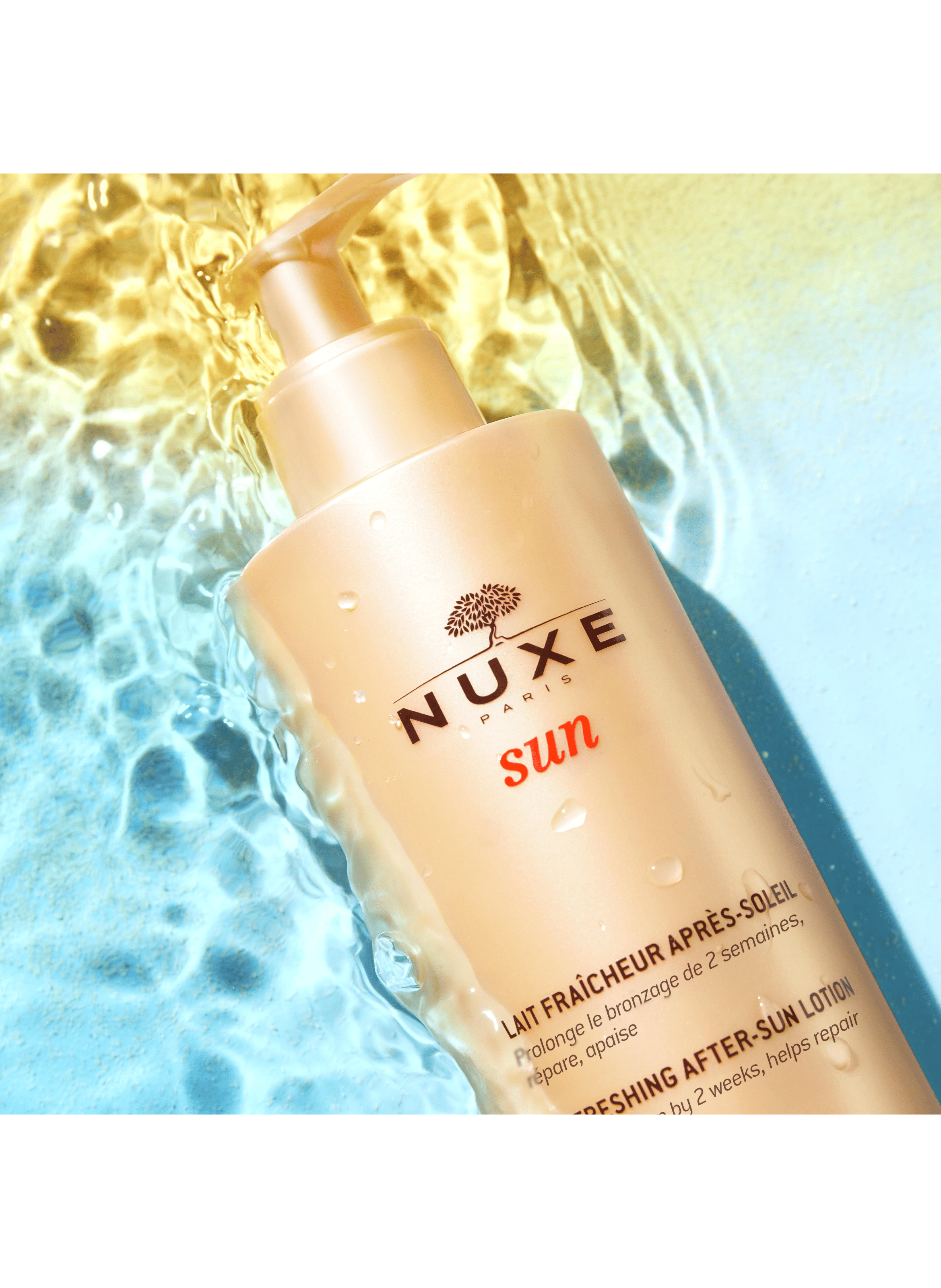 Refreshing After-Sun Lotion for face and body NUXE No color