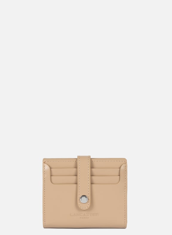 Porte-cartes - paris pm Beige by LANCASTER LANCASTER Porte-cartes - paris pm Beige