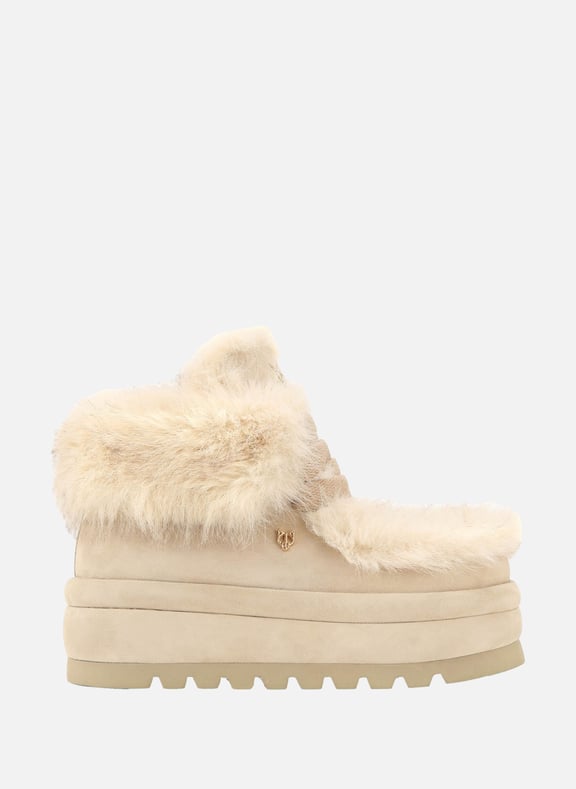 Bottes bambi Beige by NAKED WOLFE NAKED WOLFE Bottes bambi Beige